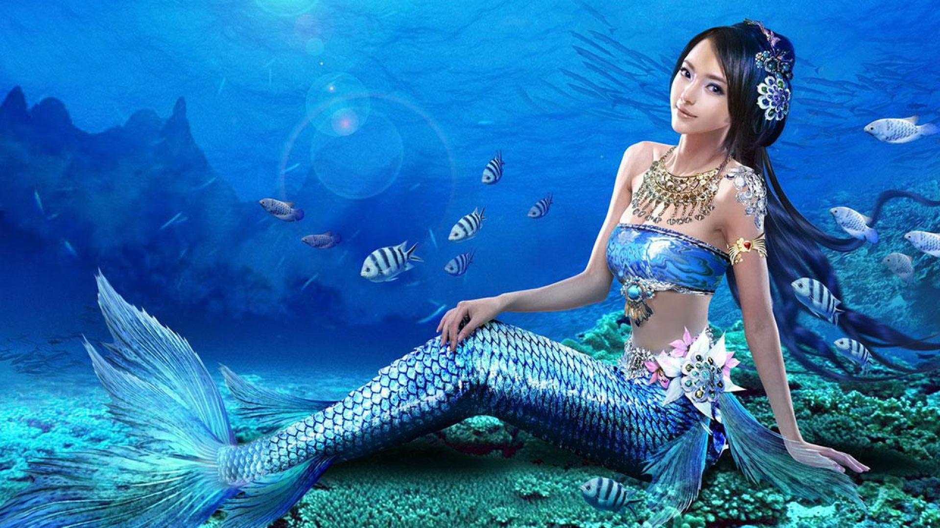75+ Real Mermaid Wallpapers.
