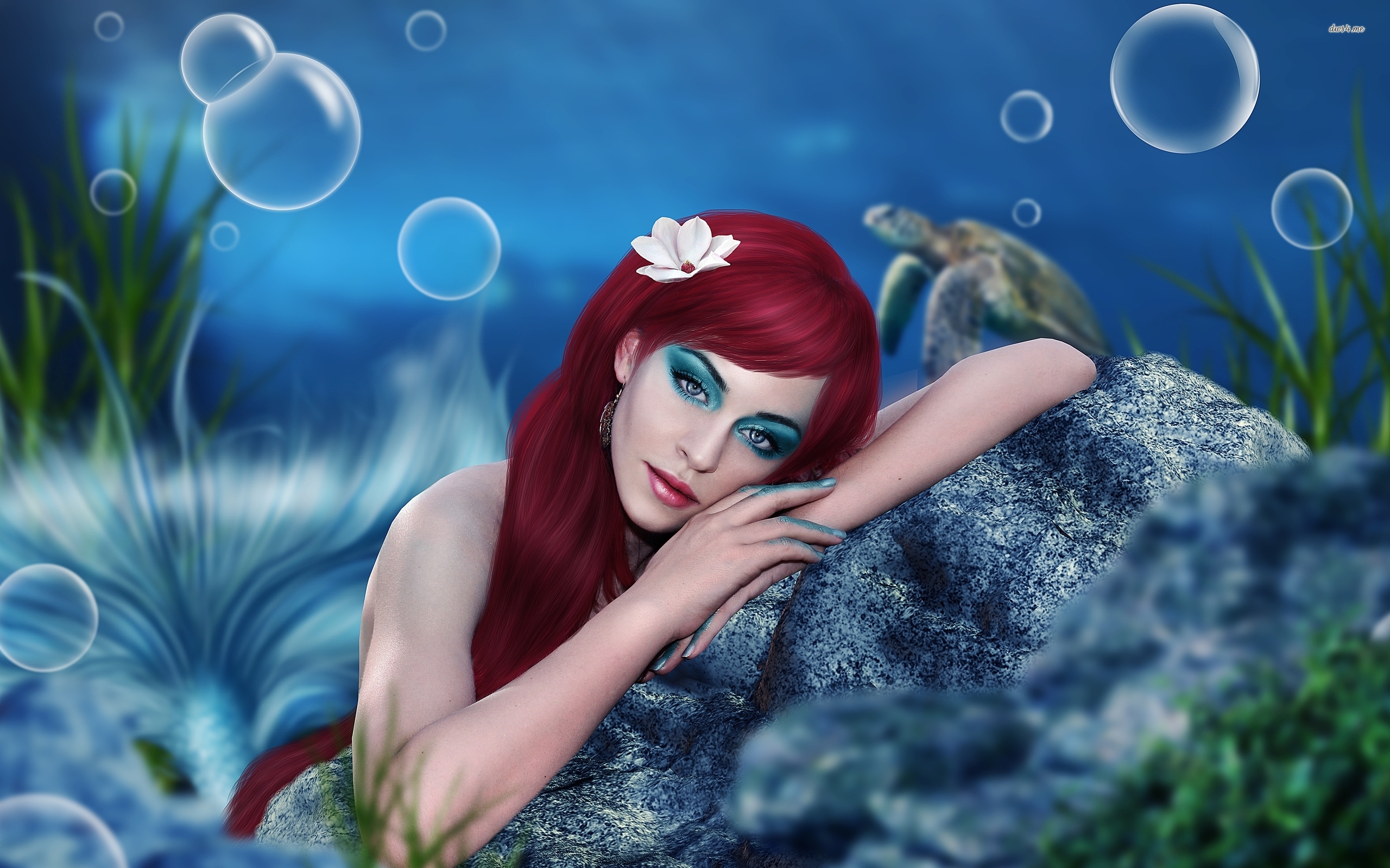 Beautiful mermaid wallpaper wallpaper