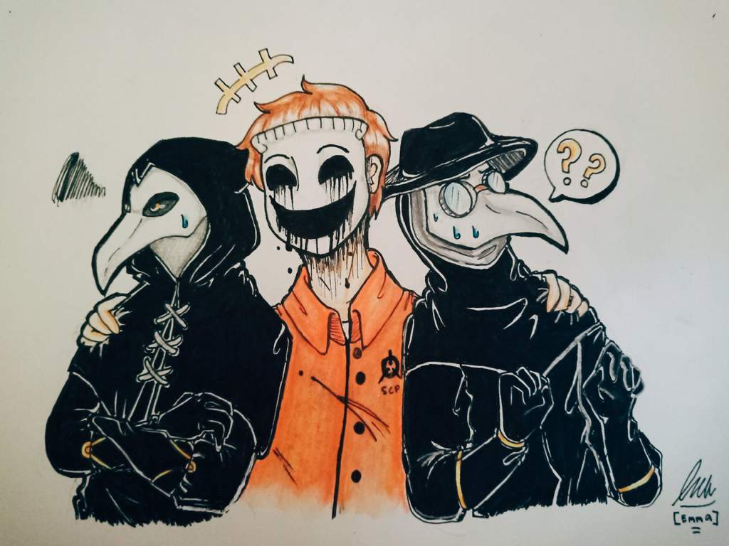 Berb Bois And Mask Boi (SCP 049 J & SCP 035). SCP Foundation