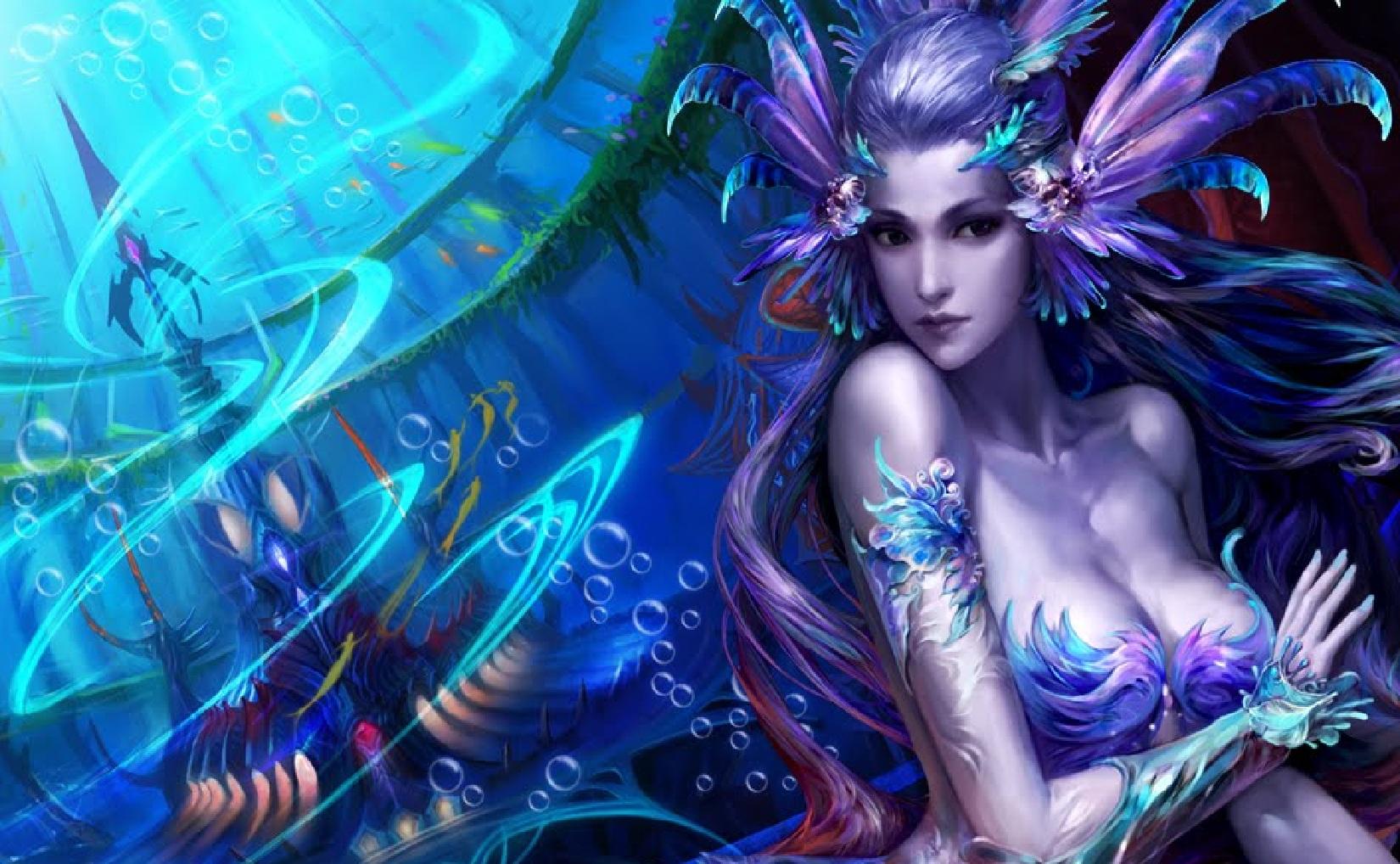 Beautiful Mermaid Wallpaper  Download to your mobile from PHONEKY