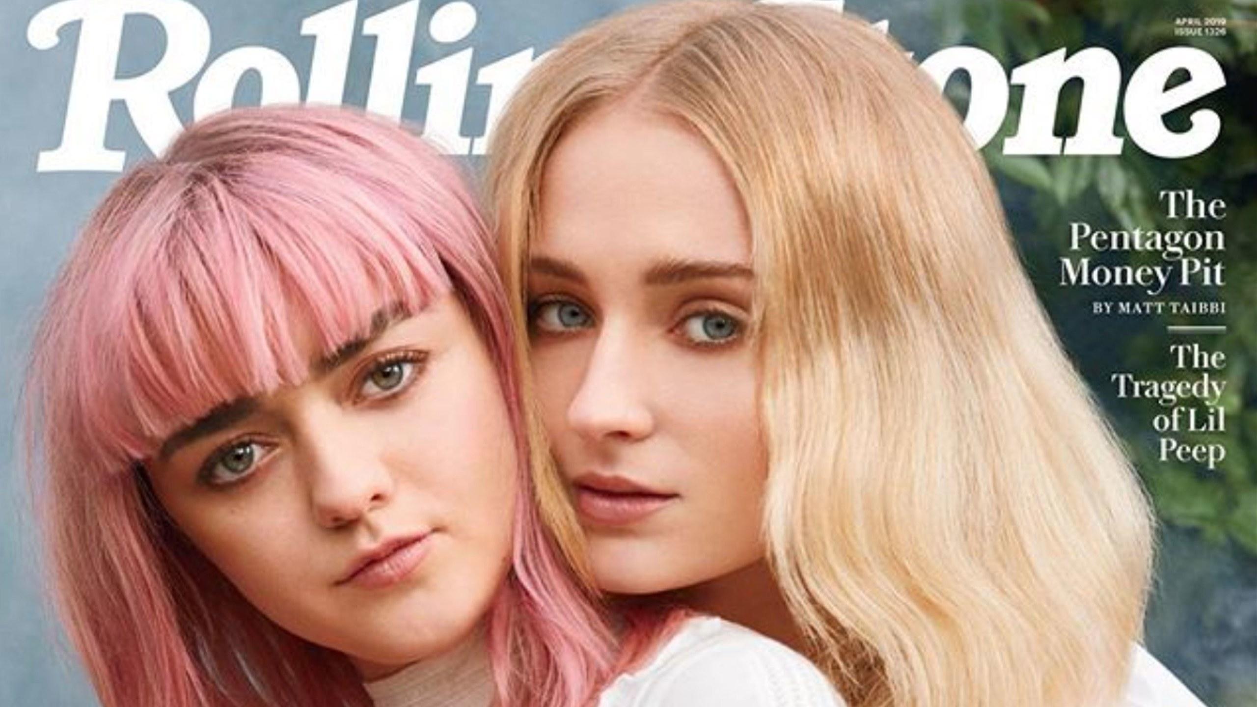 Game of Thrones” Stars Maisie Williams and Sophie Turner
