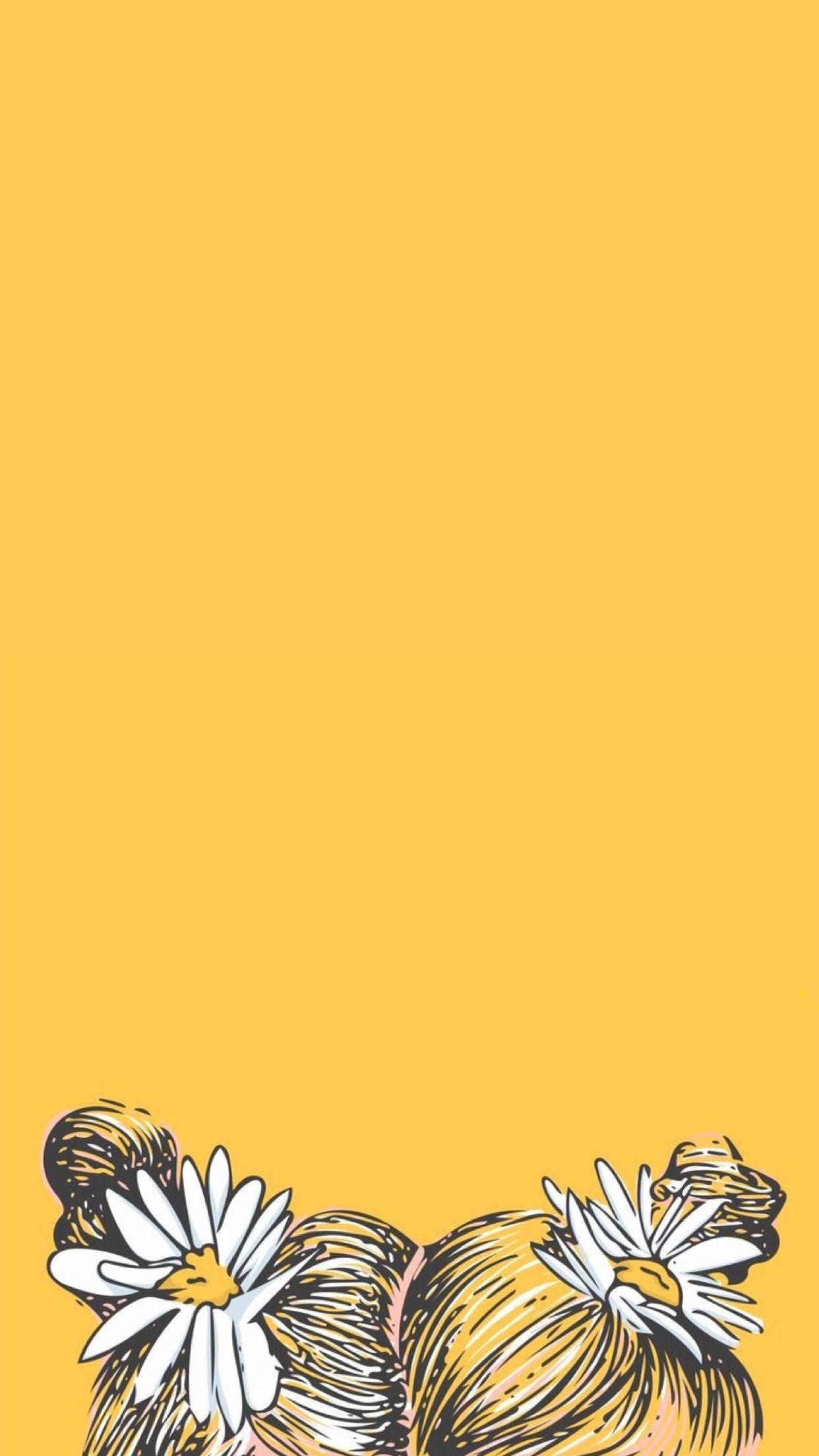 Cute Yellow Wallpapers For Phone - Images | Amashusho