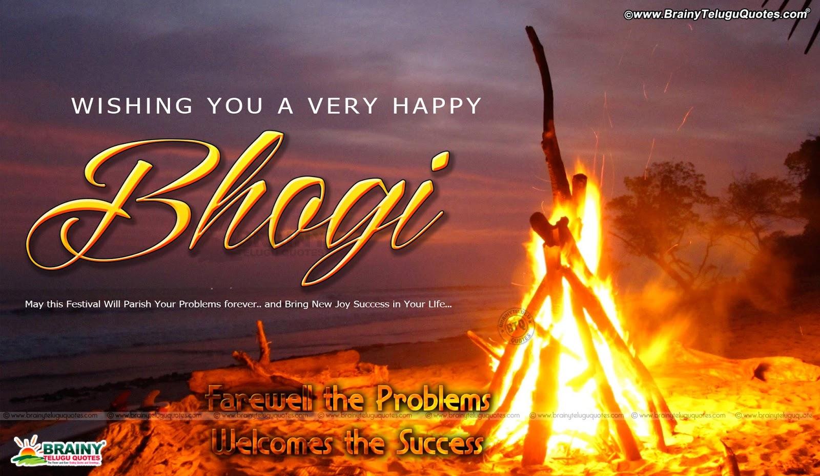 Happy Bhogi 2021 Wishes, Greetings, WhatsApp Messages, Images to Celebrate  the First Day of Pongal - video Dailymotion