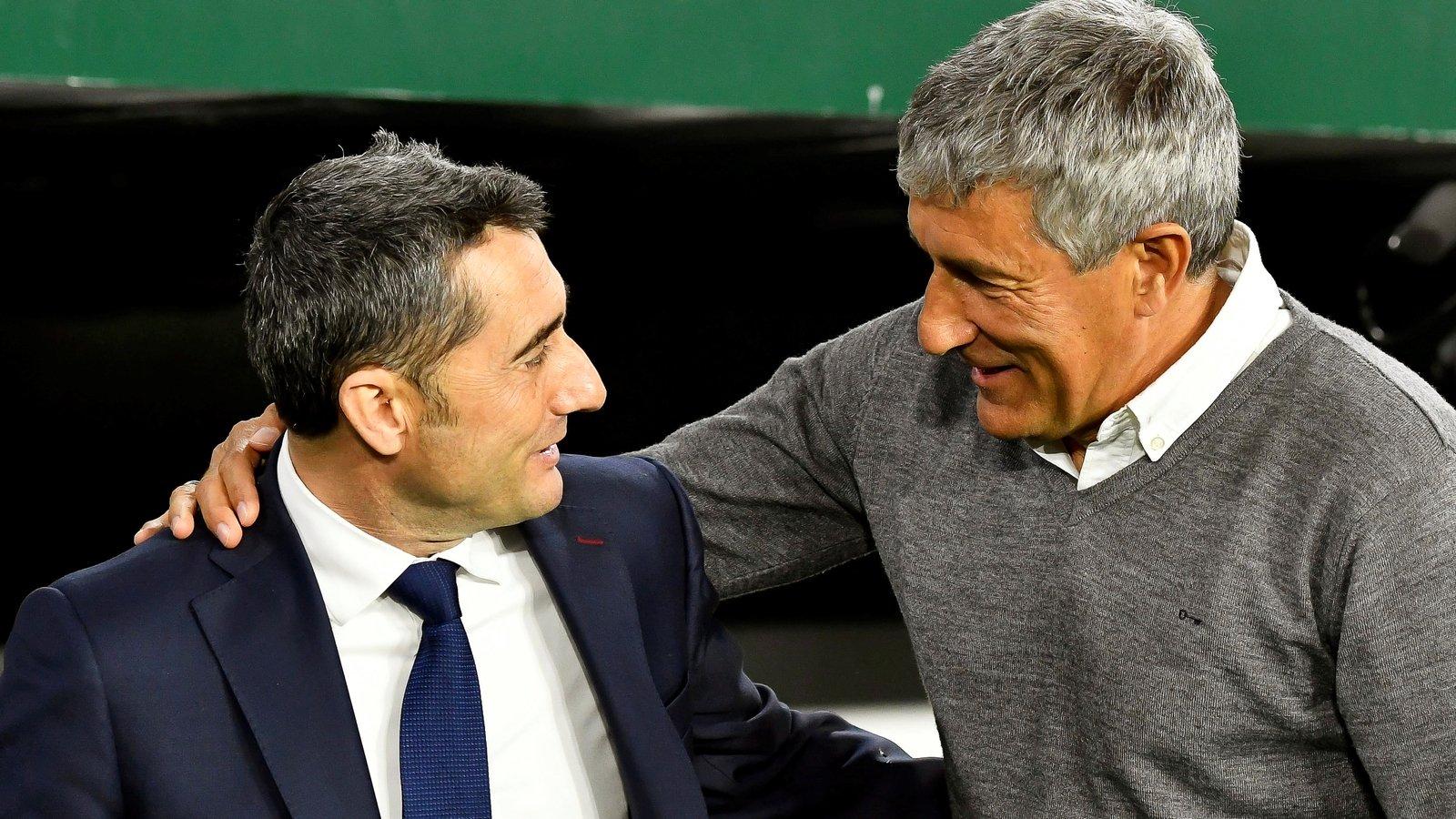 Barcelona fire Valverde and appoint Setien