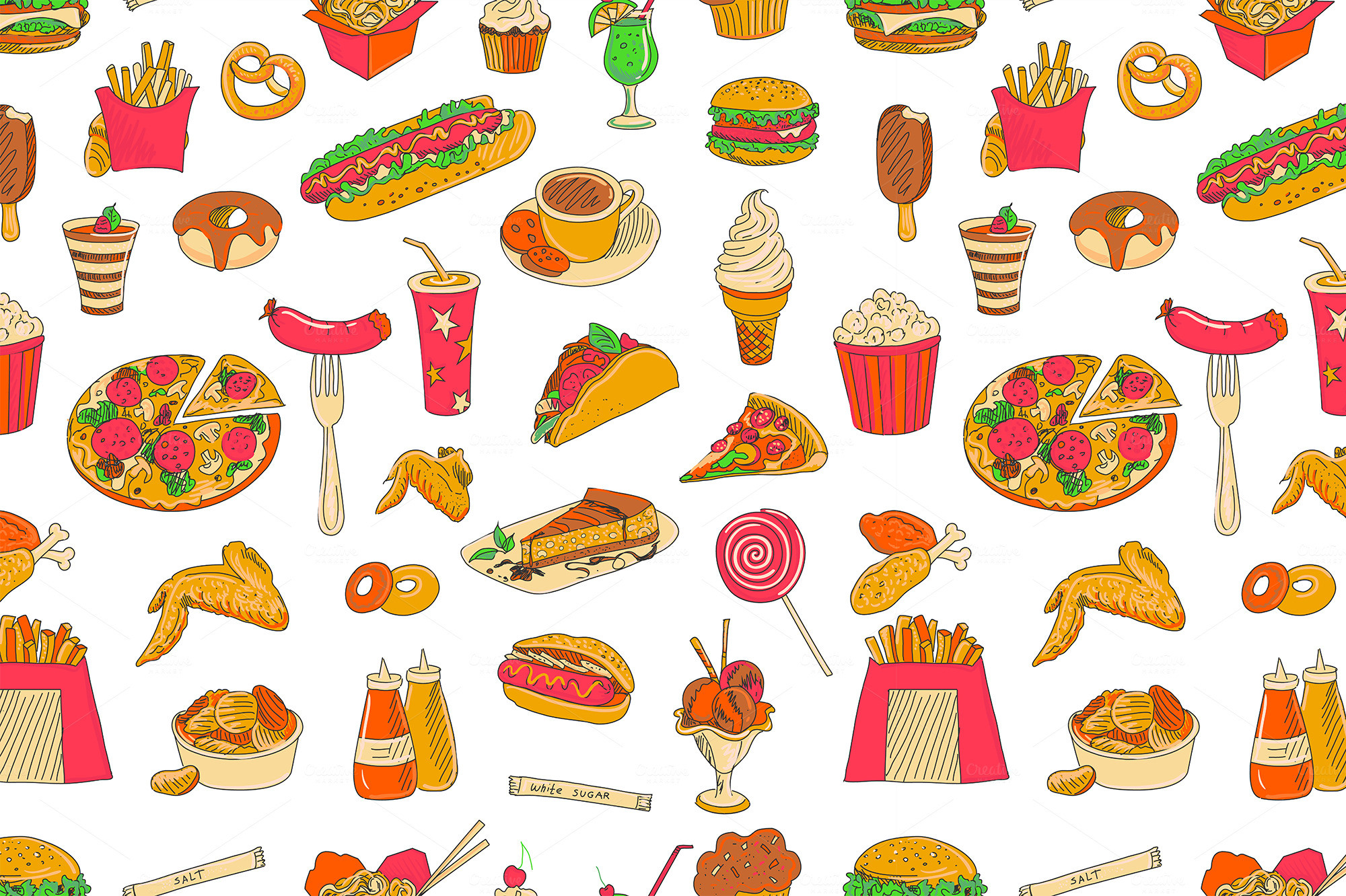 Food Clipart Wallpaper