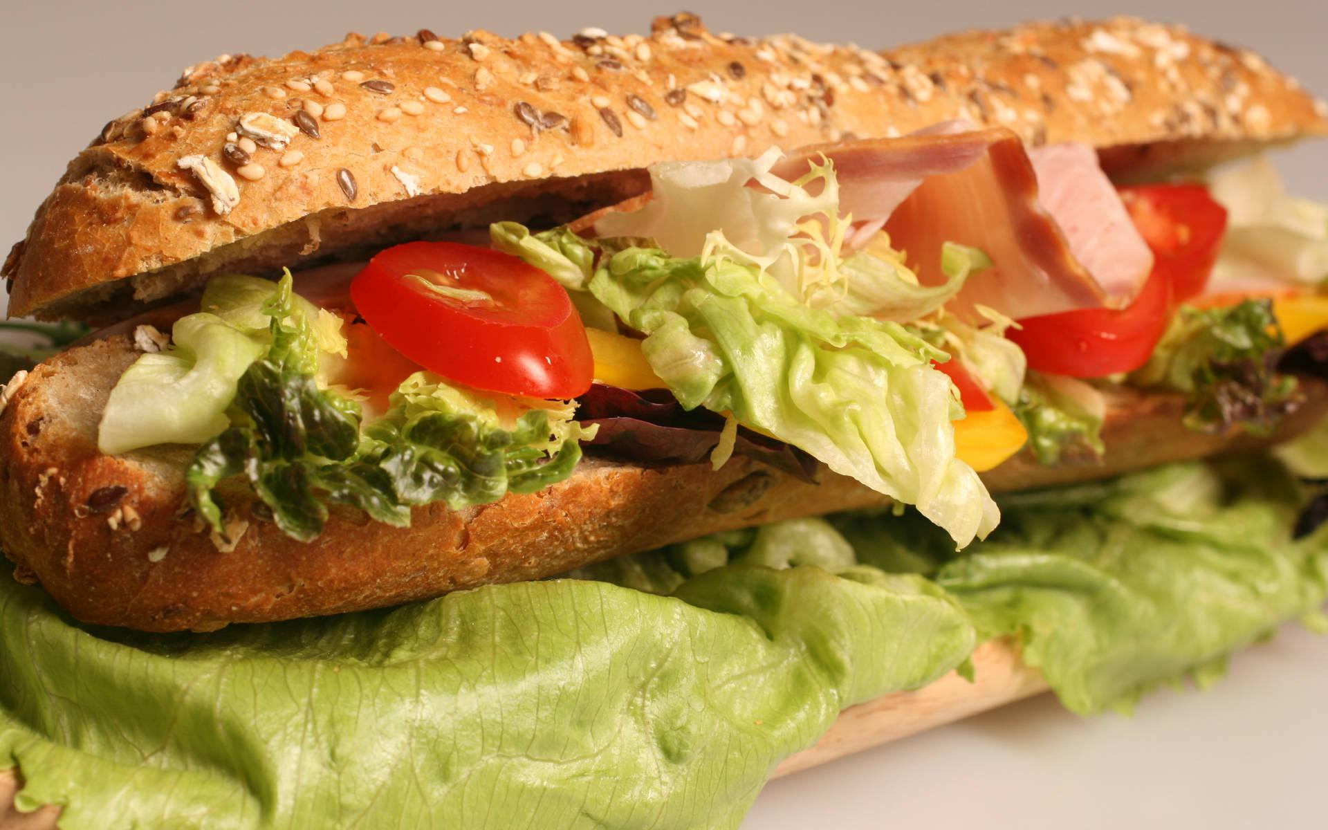 Good Burger Background. Hamburger