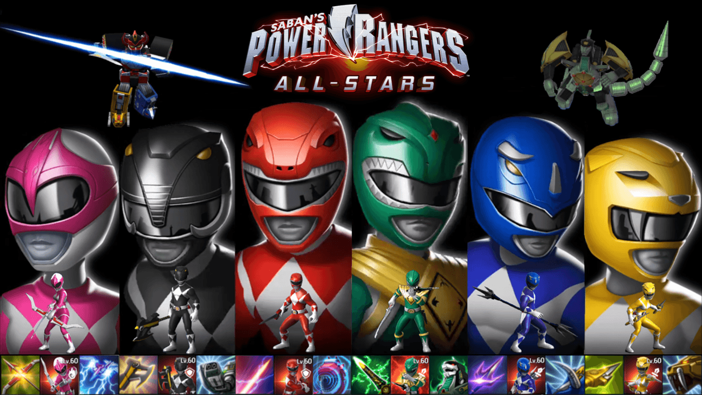 MMPR Wallpaper (Power Rangers AllStars)