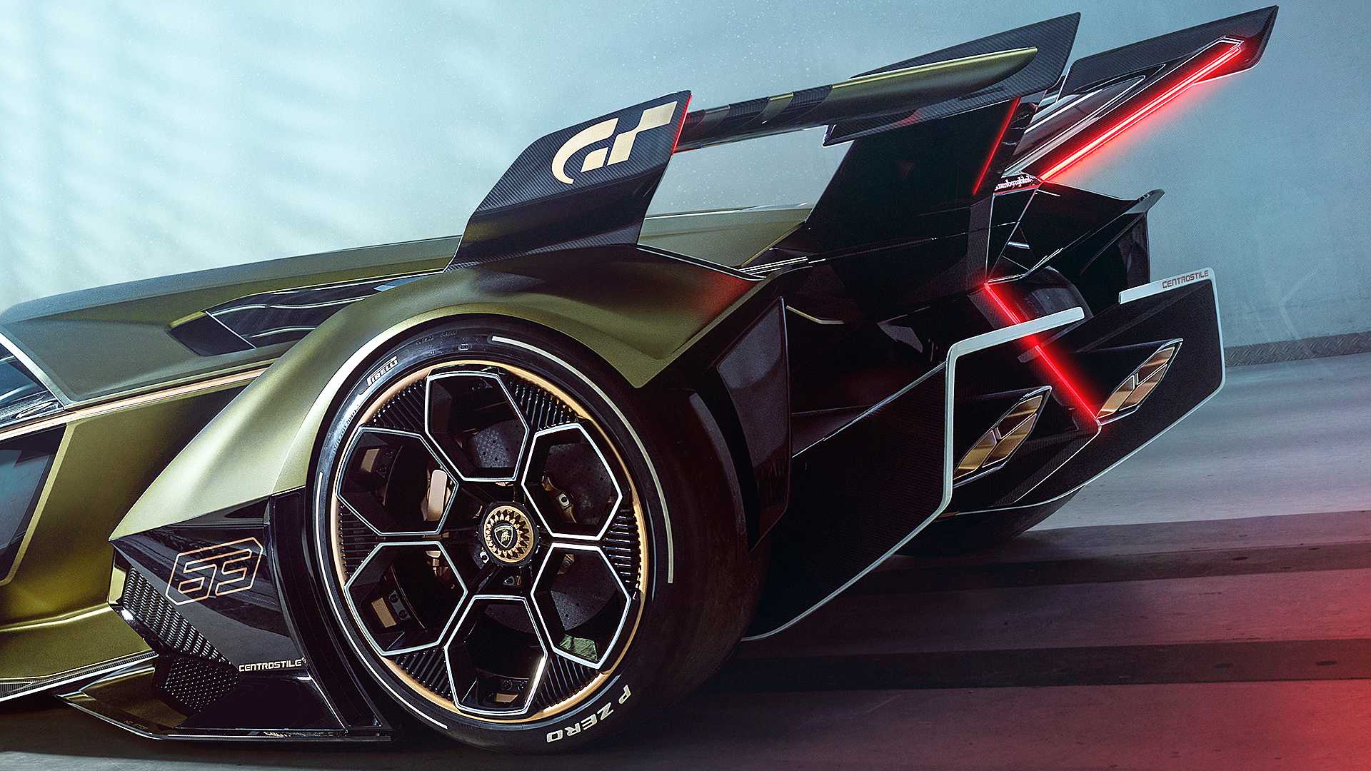 The Extreme Lamborghini V12 Vision Gran Turismo Concept