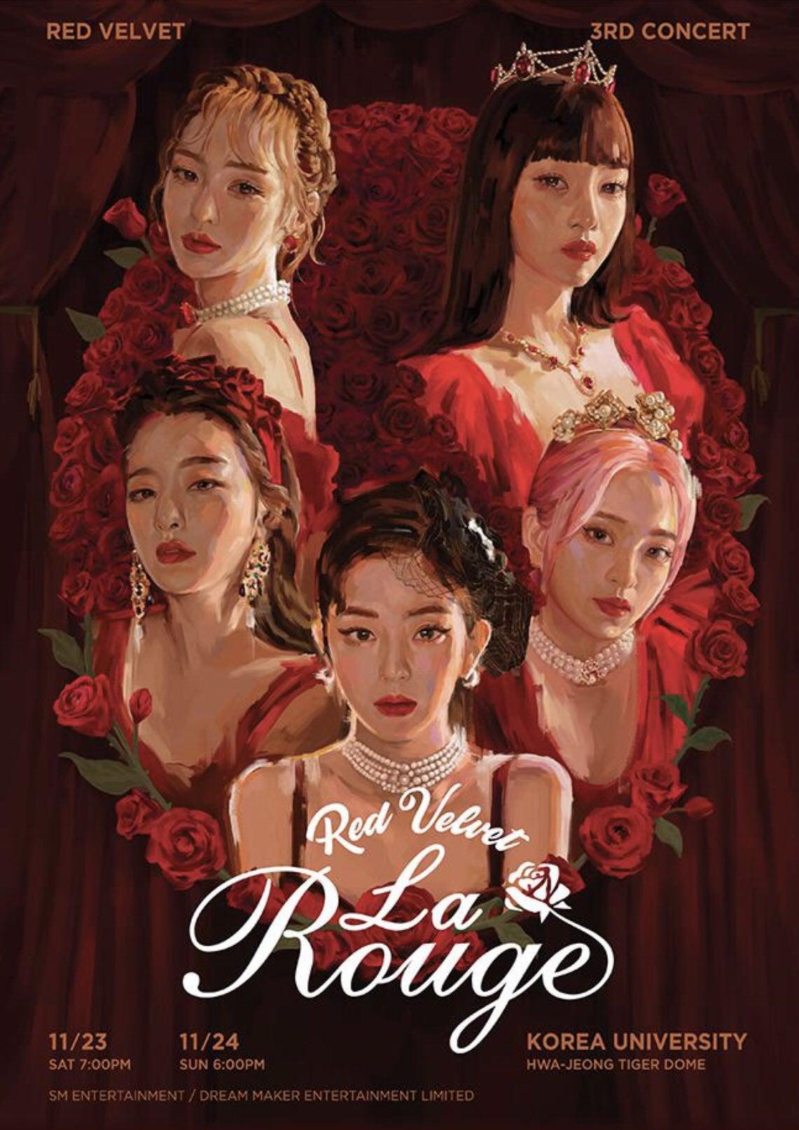 Red Velvet Rouge (Teaser Image 2 & Seating Plan)
