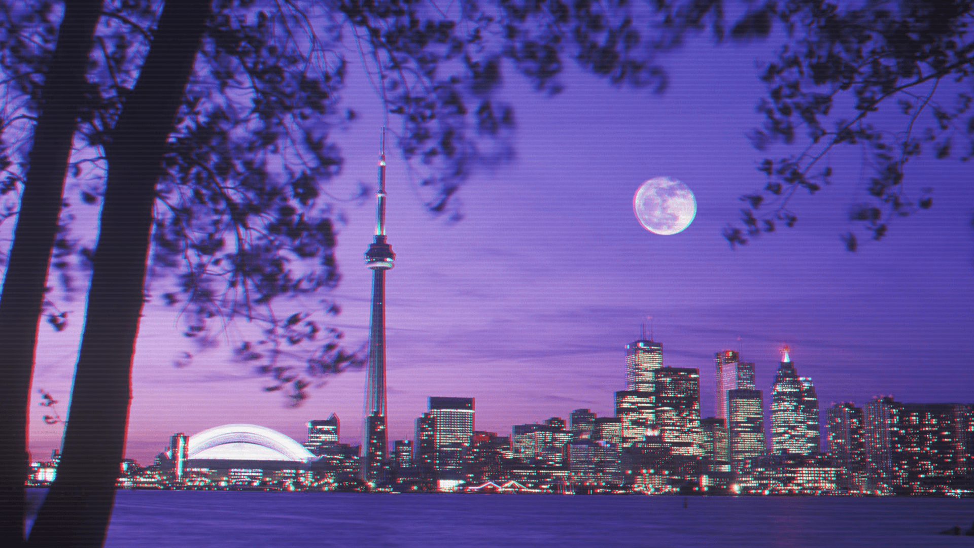 Toronto skyline 1920 × 1080