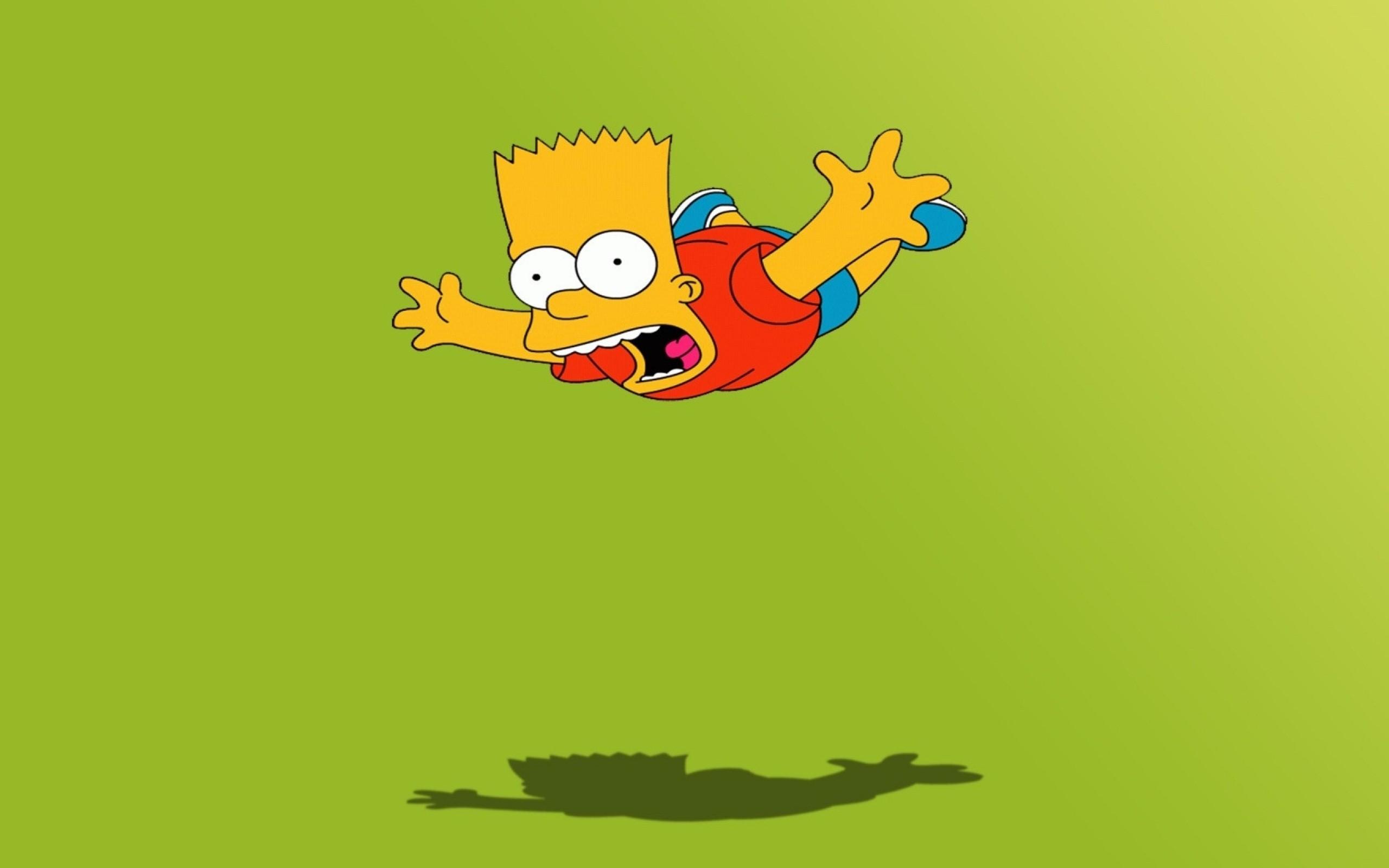 Bart Simpson in The Simpsons Cartoon Show Wallpaper