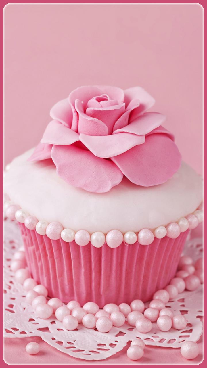 HD Amazing Fresh Cupcake Wallpaper for Android