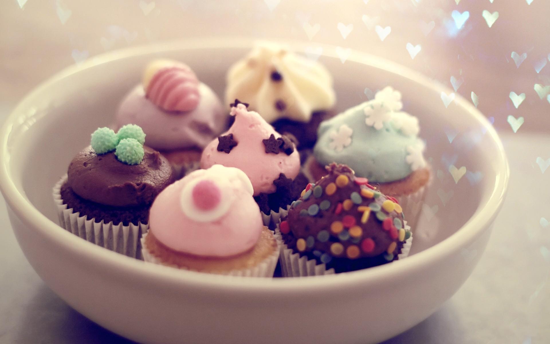 Cute Cupcake Background
