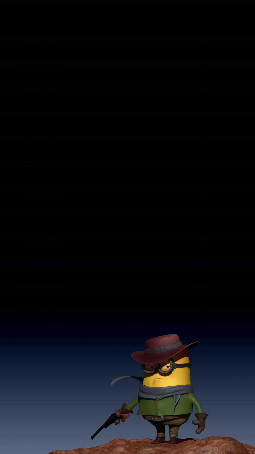 Parody cowboy minion iphone 6 plus wallpaper HD Me