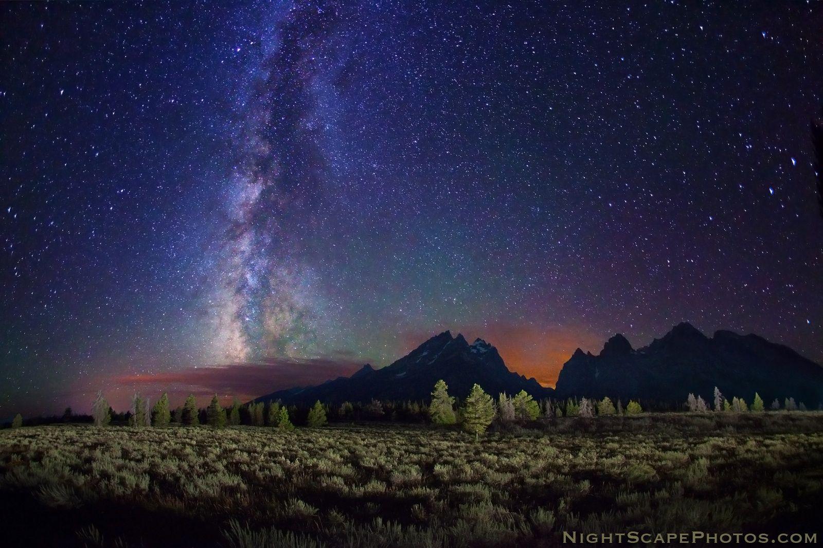 Stars over Teton Range by Royce's NightScapes on 500px