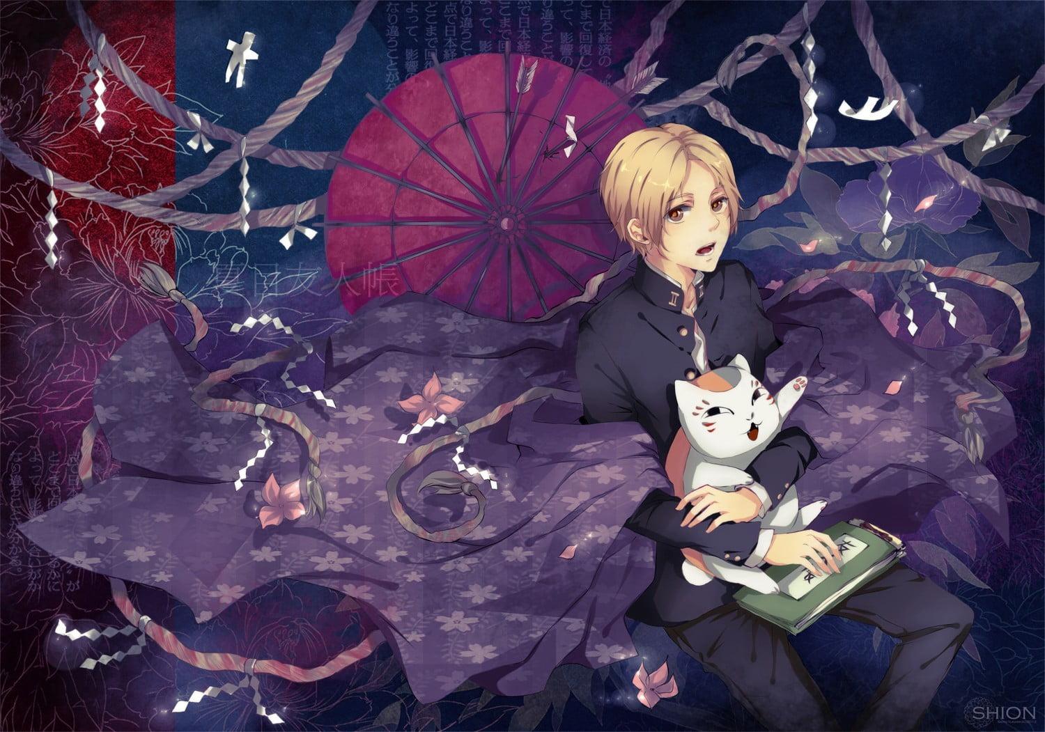 Omnyoji game wallpaper, Natsume Book of Friends, Natsume