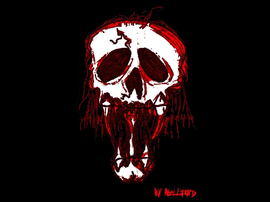 Free download Evil Bloody Skull Wallpaper Picture Photo