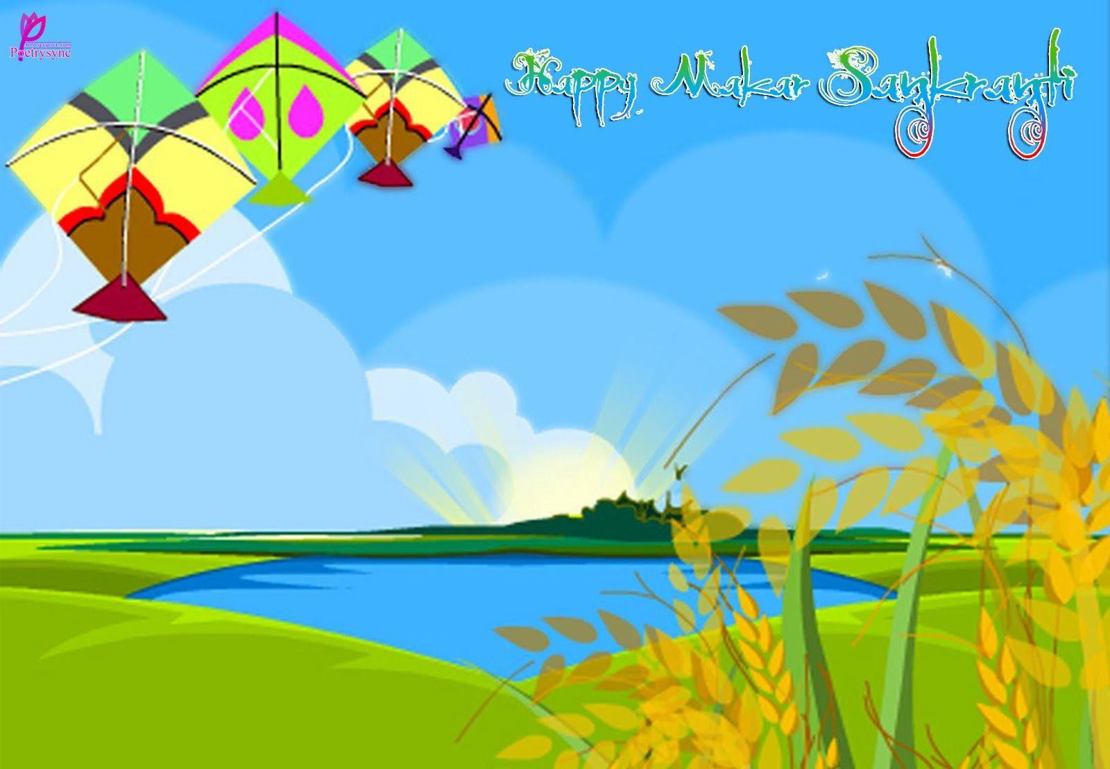 Poetry: Makar Sankranti HD Wallpaper with Wishes Quotes. Happy makar sankranti, Happy makar sankranti image, Sankranti wishes image