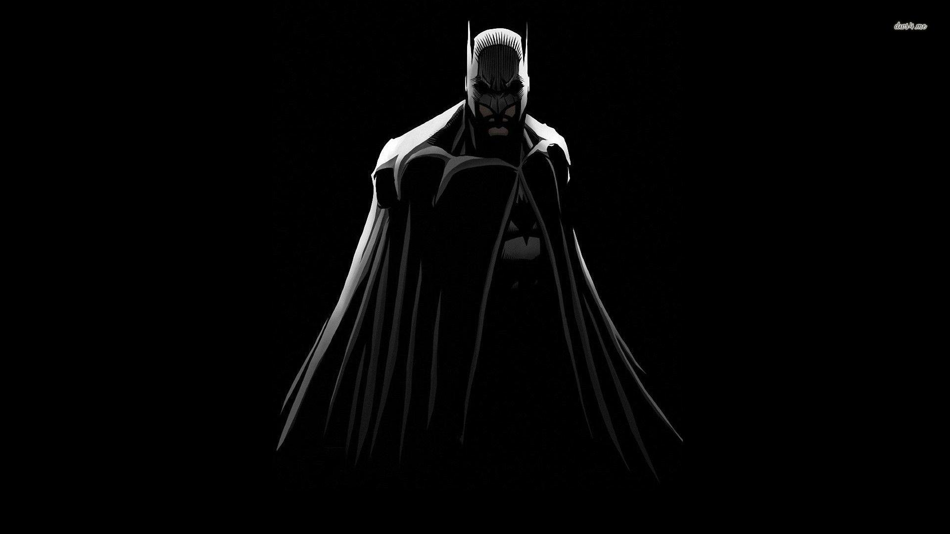 Batman in the darkness in The Dark Knight wallpaper