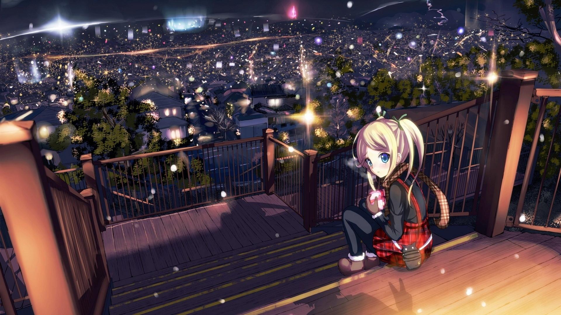Anime City Scenery