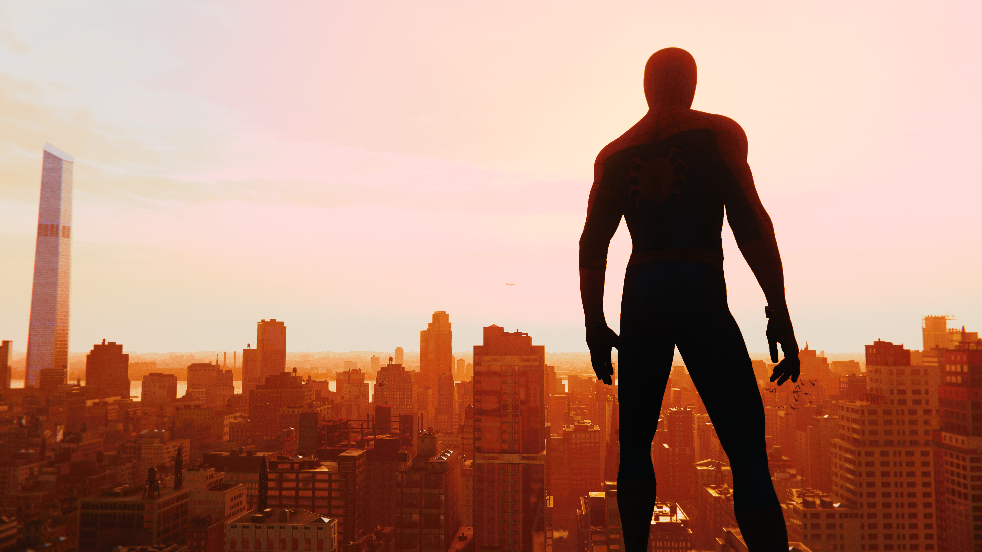 Spiderman Ps4 Skyline 4k, HD Games, 4k Wallpaper, Image