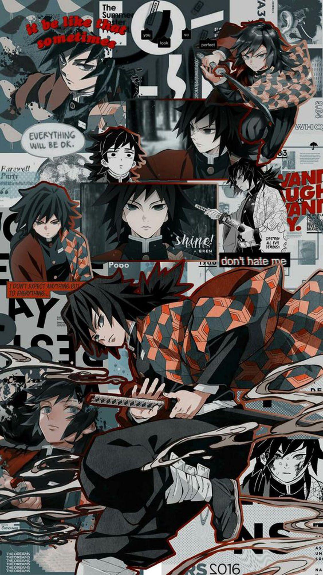 DemonSlayer Giyu Tomioka. Personagens de anime, Animes wallpaper, Wallpaper bonitos