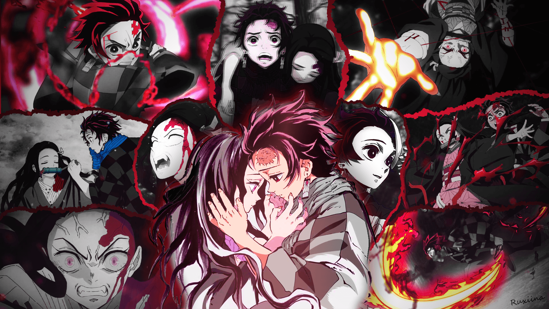 Featured image of post Wallpaper Full Hd 1920X1080 Demon Slayer One piece attack on titan zero two haikyuu tokyo ghoul my hero academia hunter x hunter jujutsu kaisen black clover kimetsu no yaiba