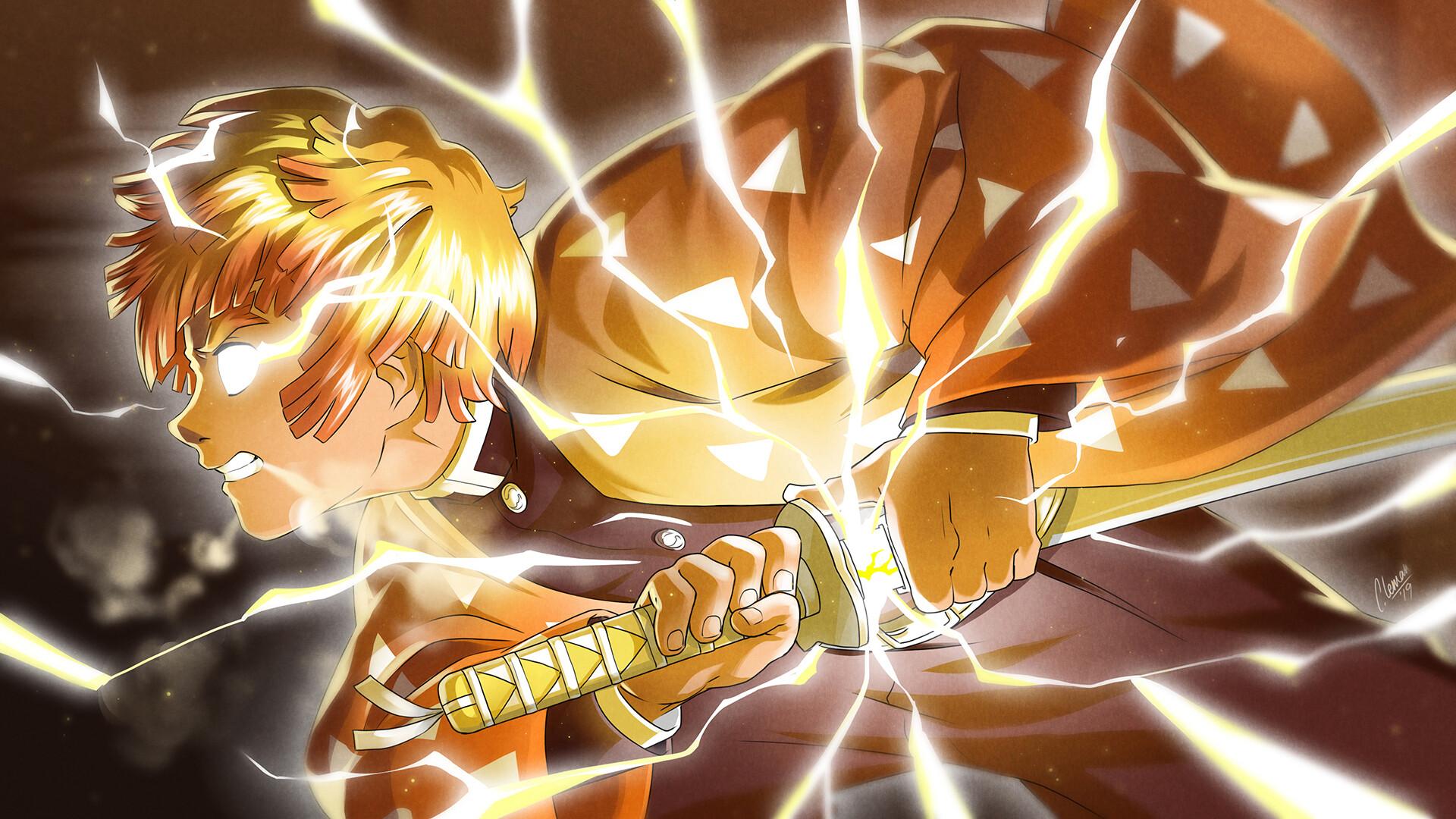 Zenitsu Anime Pic HD Wallpapers - Wallpaper Cave