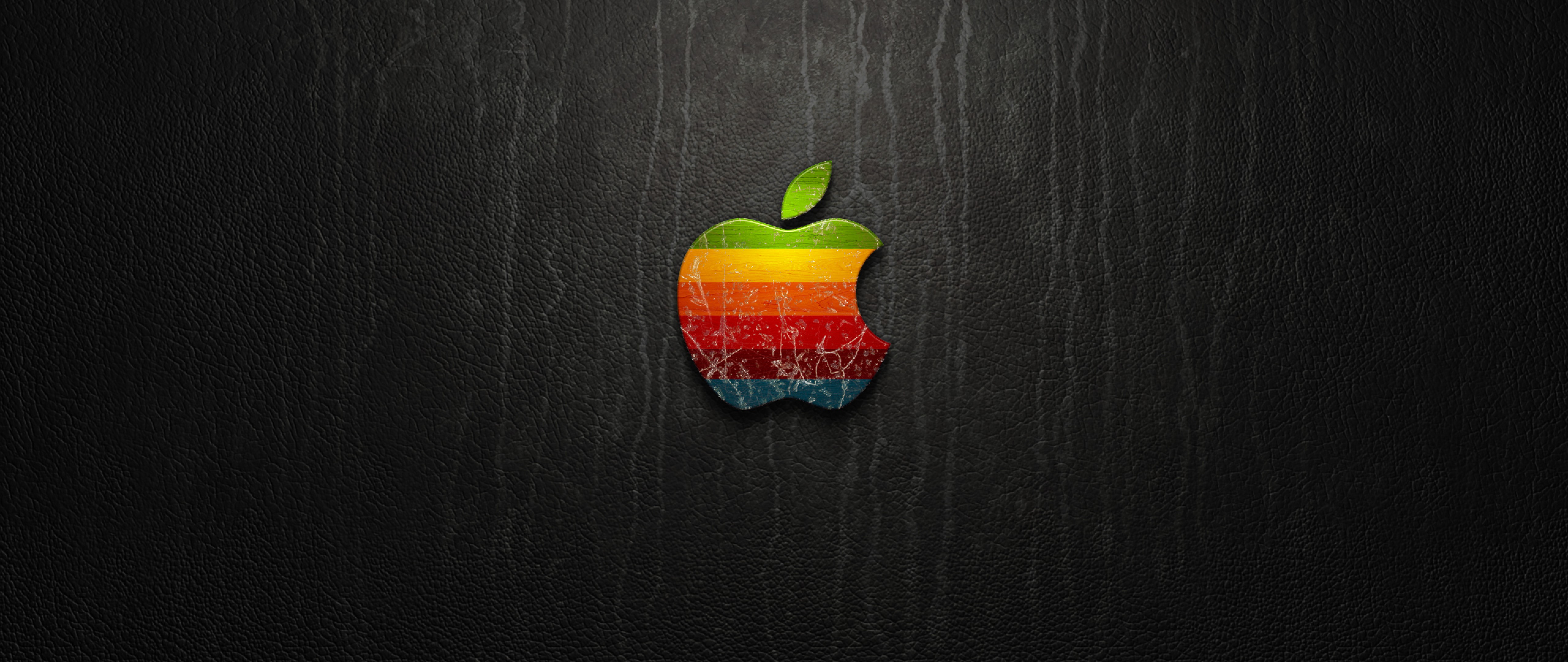 Coloured Apple Logo Wallpaper for Desktop and Mobiles 4K Ultra HD