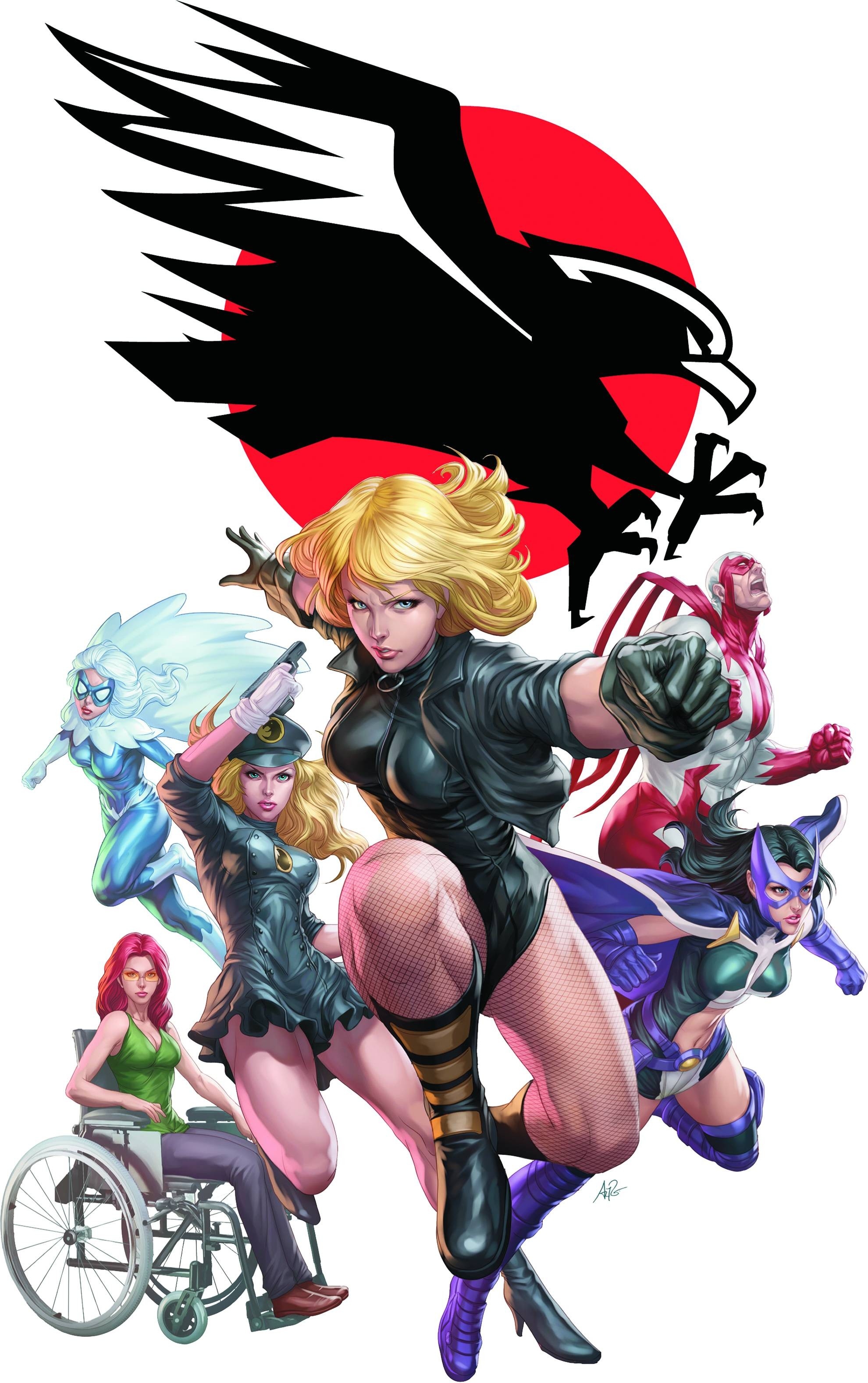 dc comics comics superheroes black canary huntress birds
