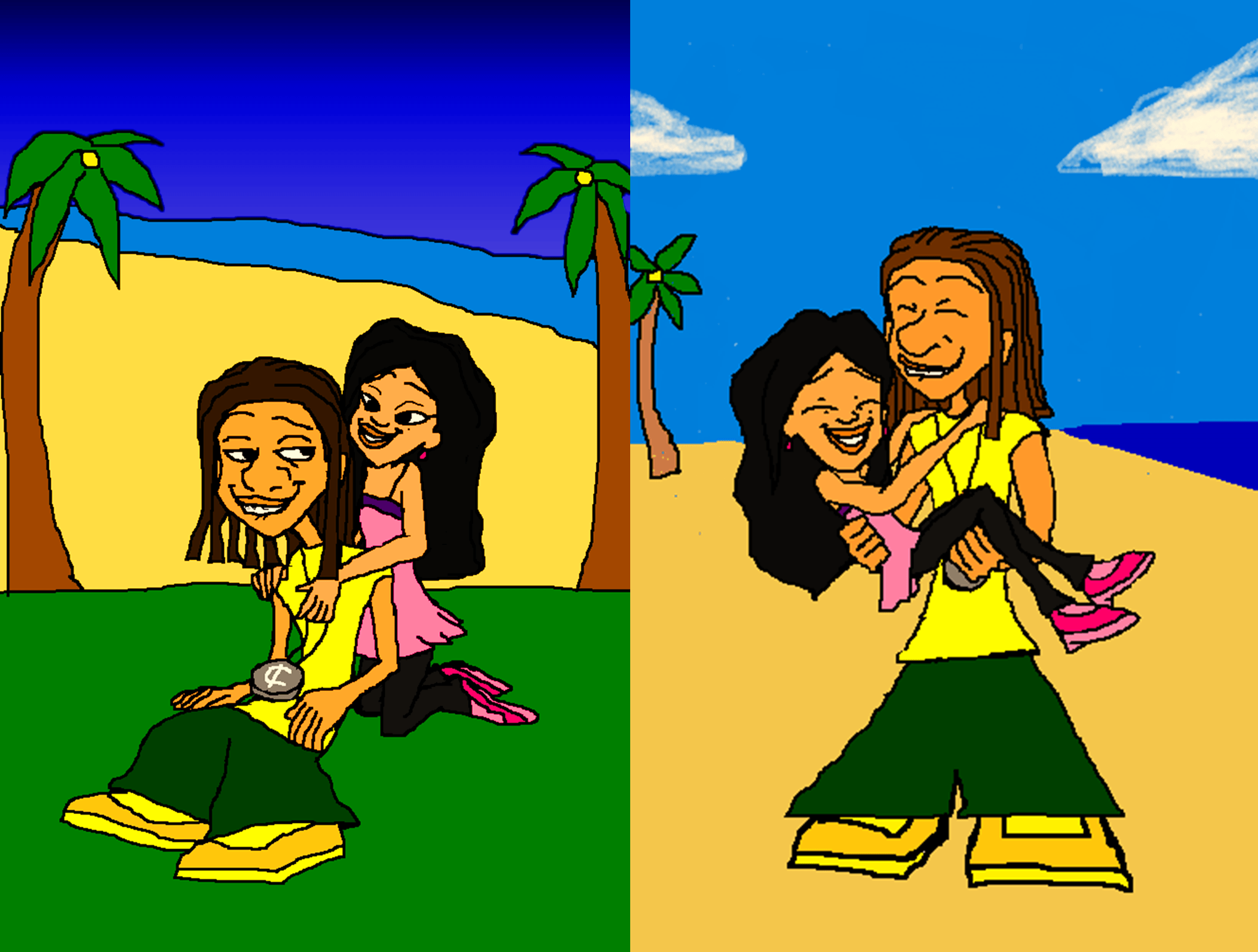 The Proud Family Movie Penny Proud and Fifteen Cent.