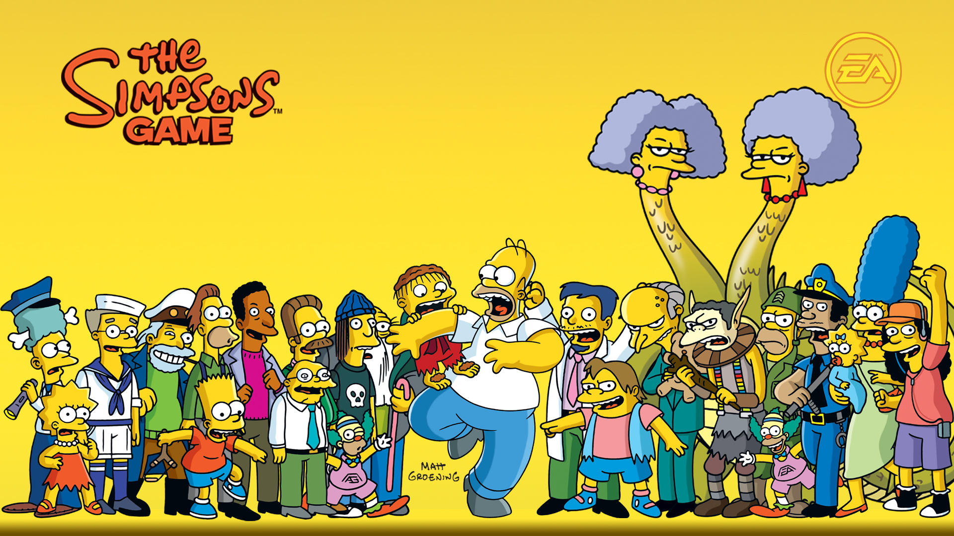 Simpsons Background Free Download