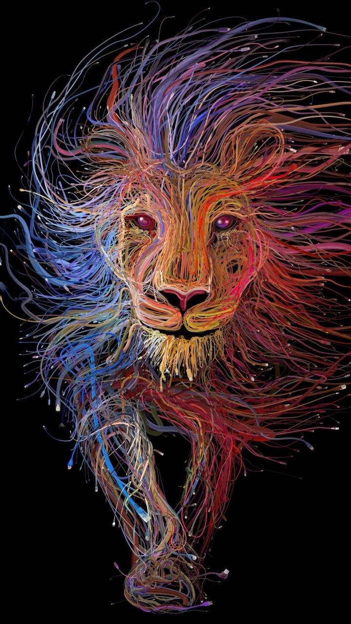 Lion Digital Art Wallpaper HD