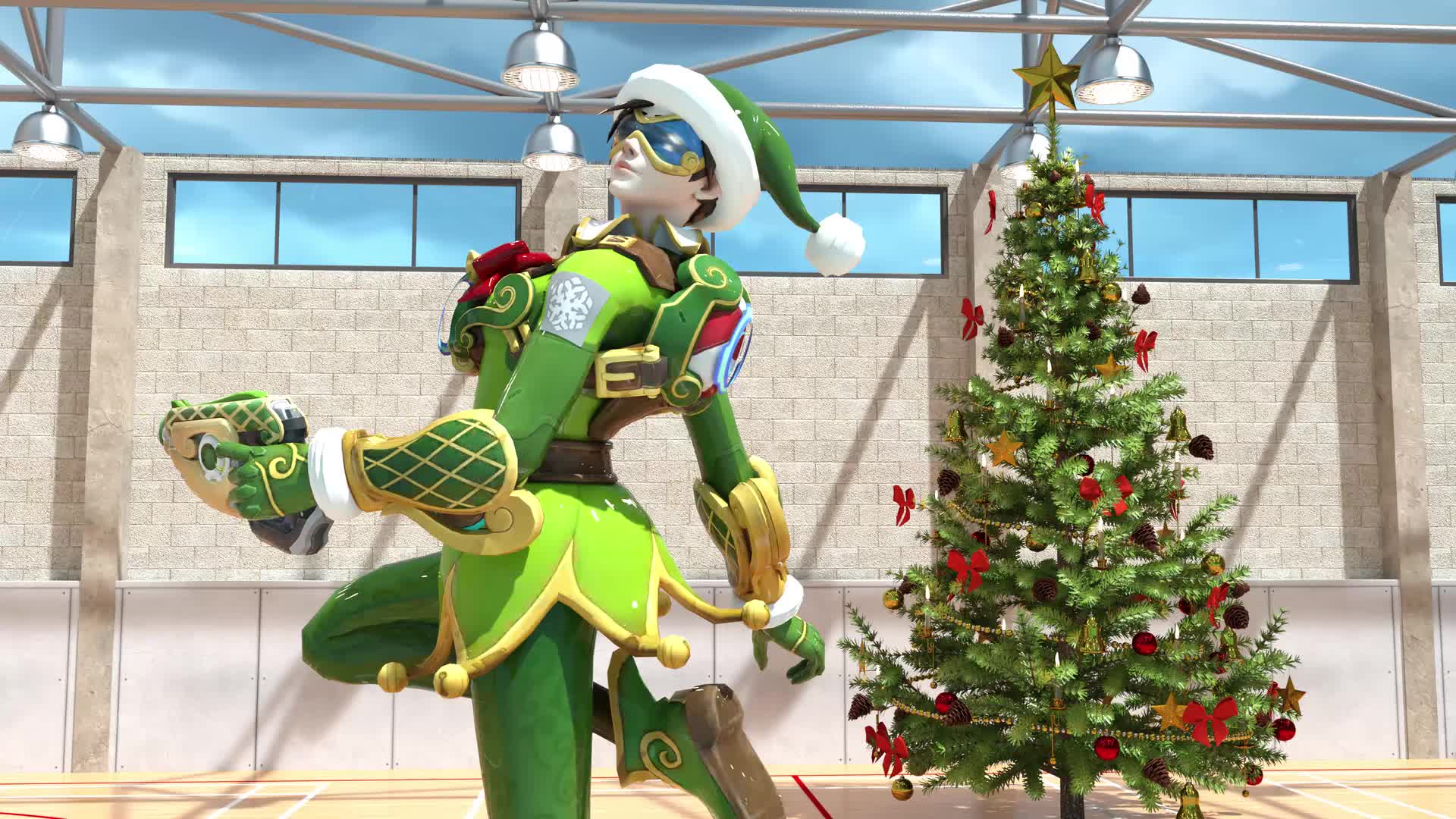 Overwatch Tracer Christmas