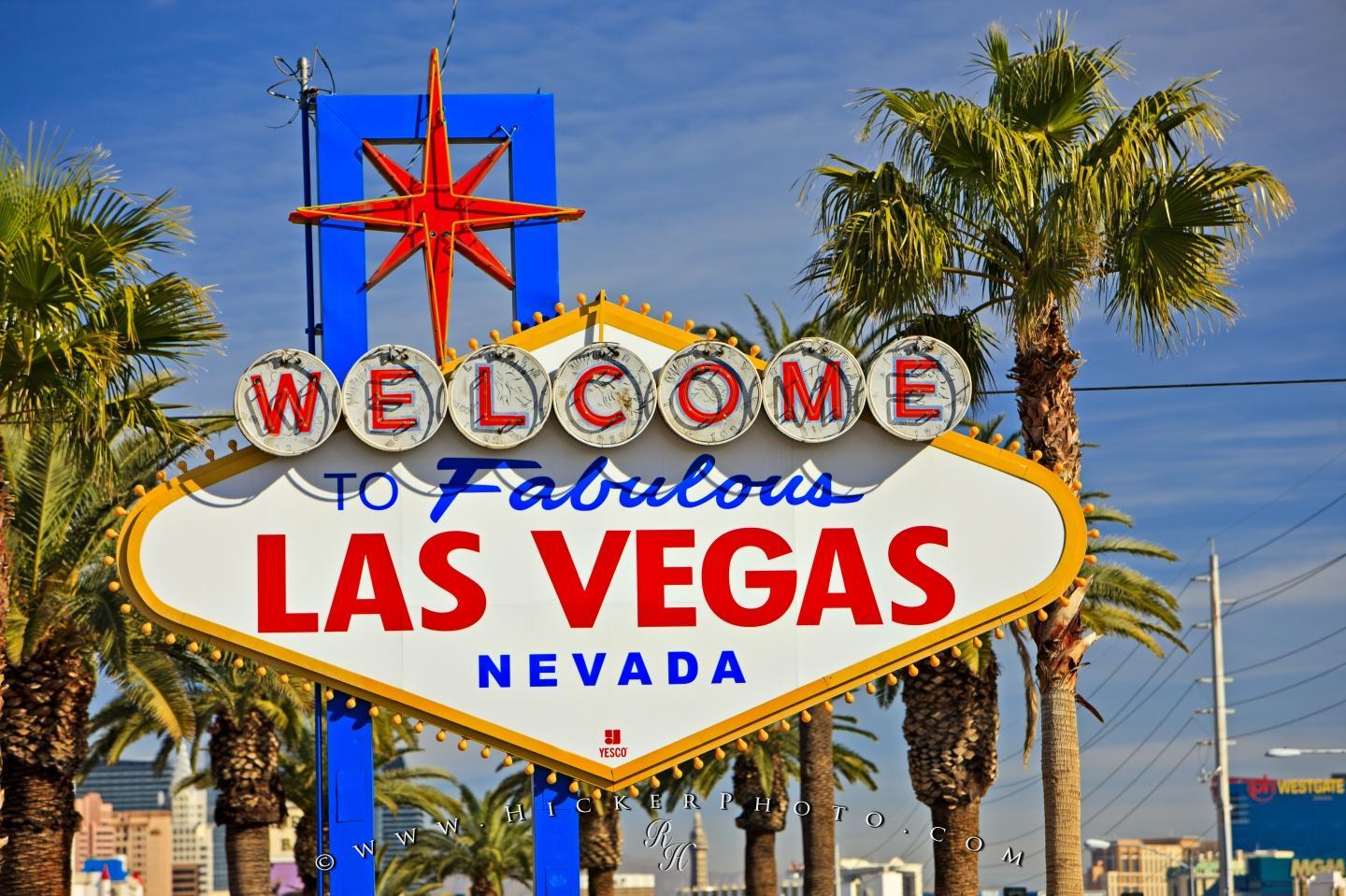 Free wallpaper background: Famous Las Vegas Welcome Sign