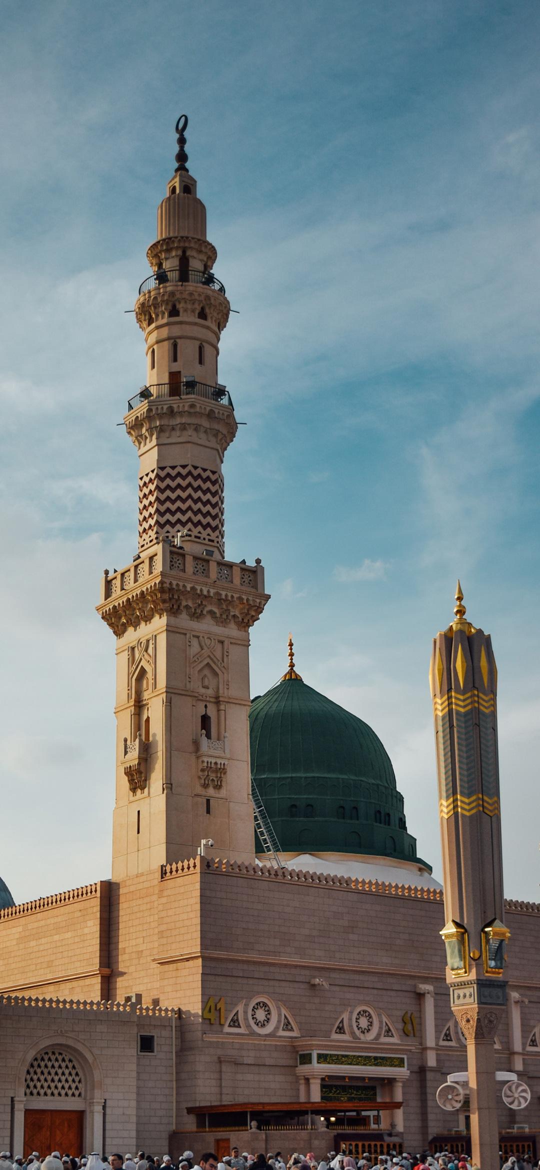 Al Masjid an Nabawi Mosque HD Wallpaper