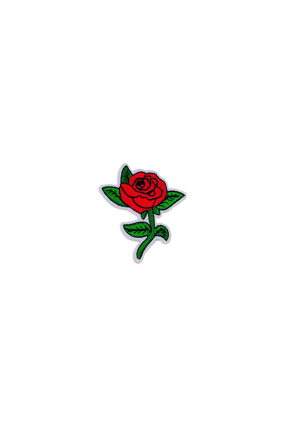 Red Rose Iron On Woven Patch. Red Roses, Rose Wallpaper