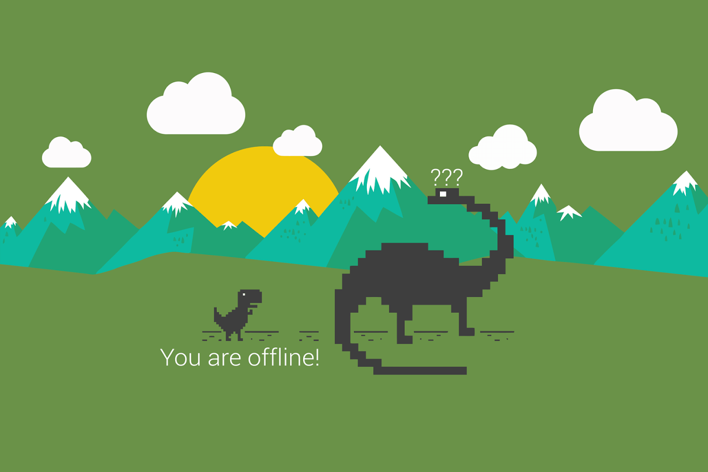 Dinosaur game offline | Poster