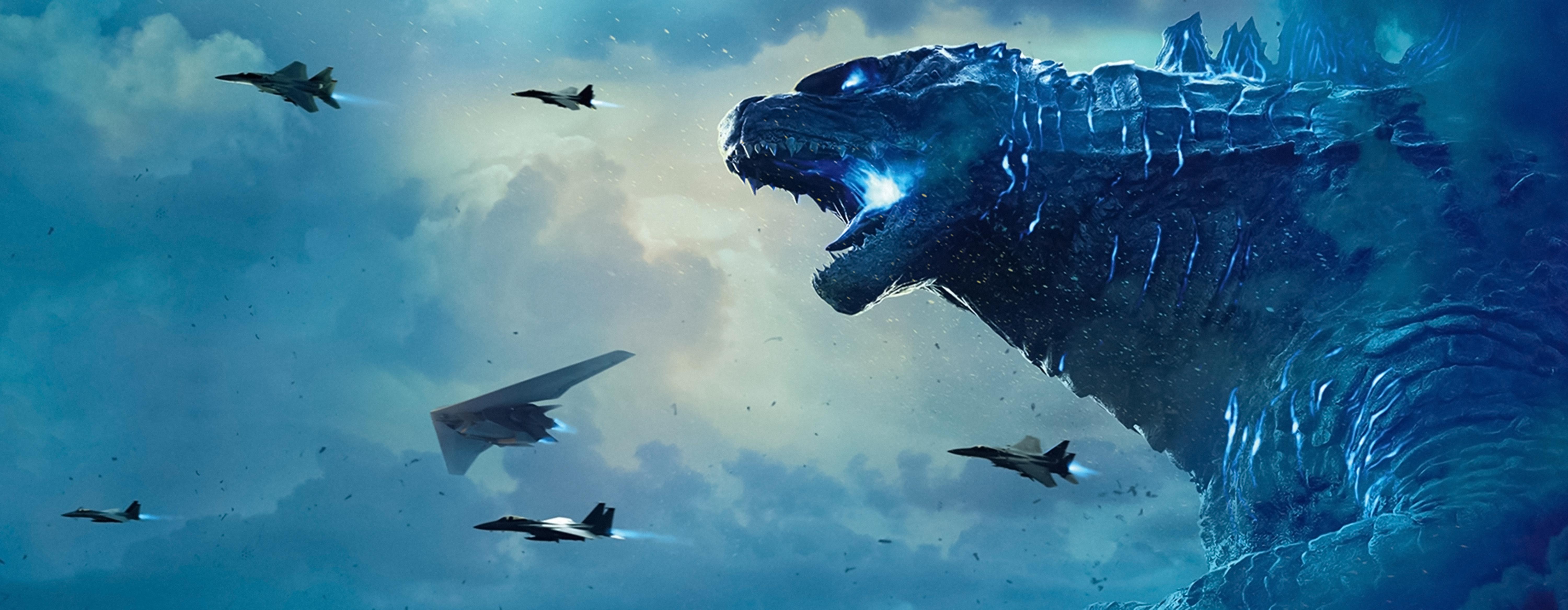 Wallpaper Godzilla: King of the Monsters, 5K, Movies