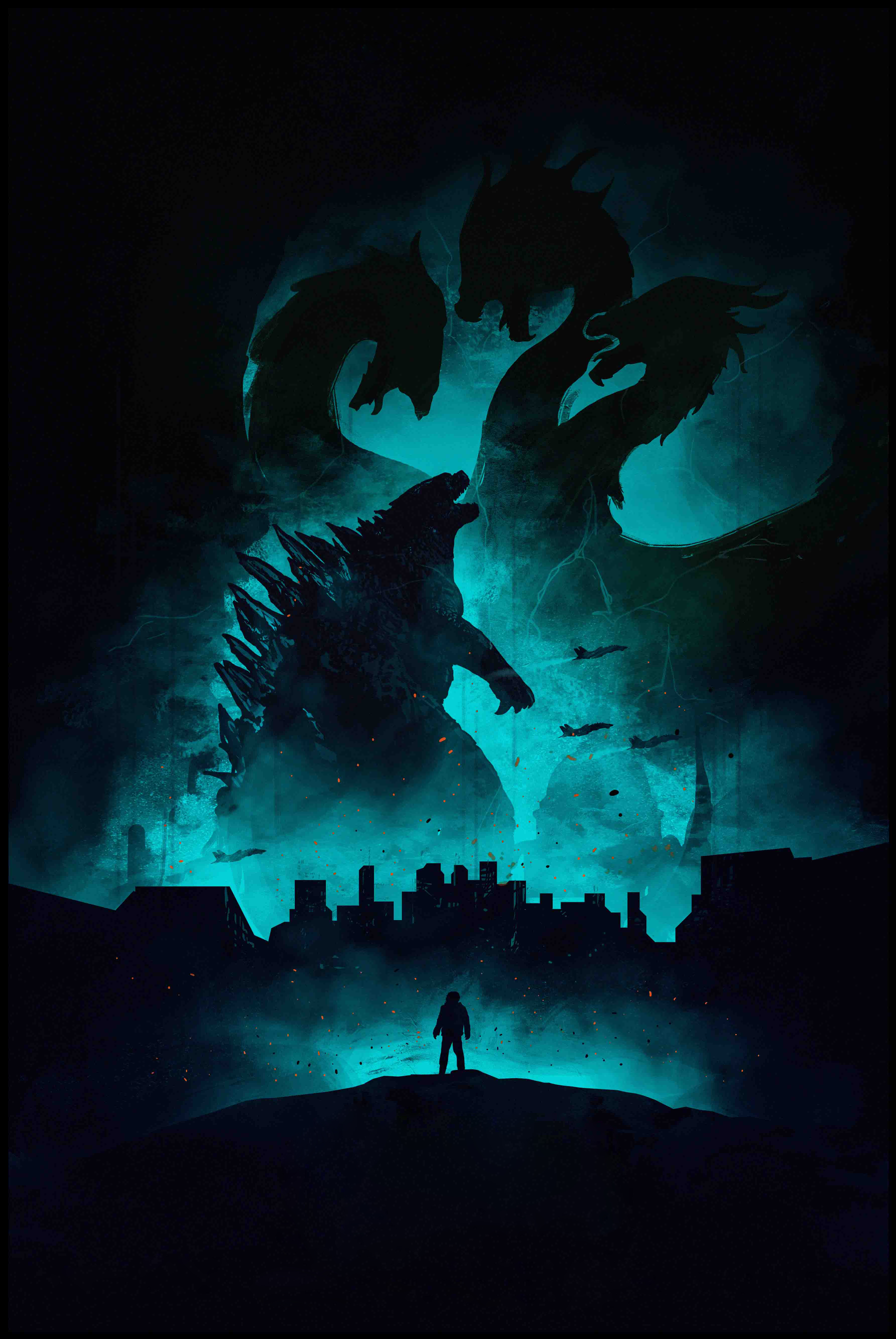 4K Poster Of Godzilla King of the Monsters Wallpaper, HD