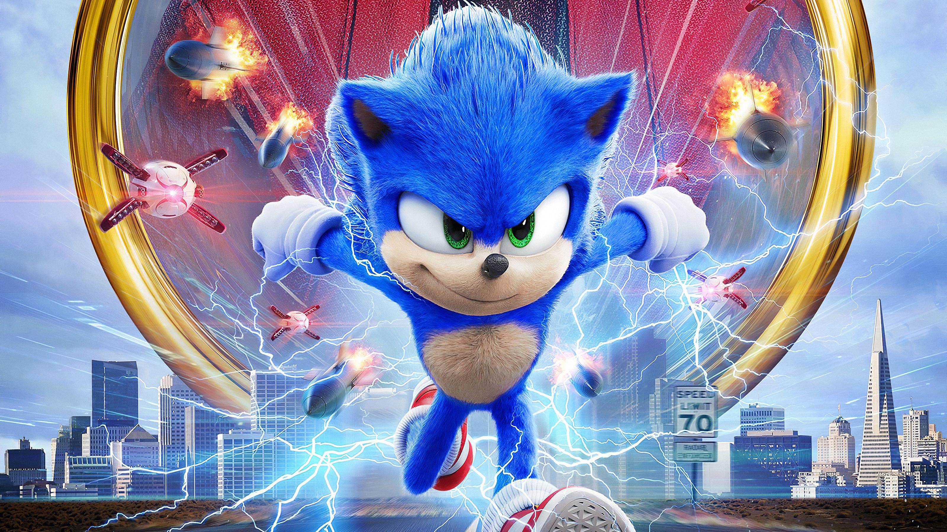 Sonic The Hedgehog 2020 Movie, HD Movies, 4k Wallpaper