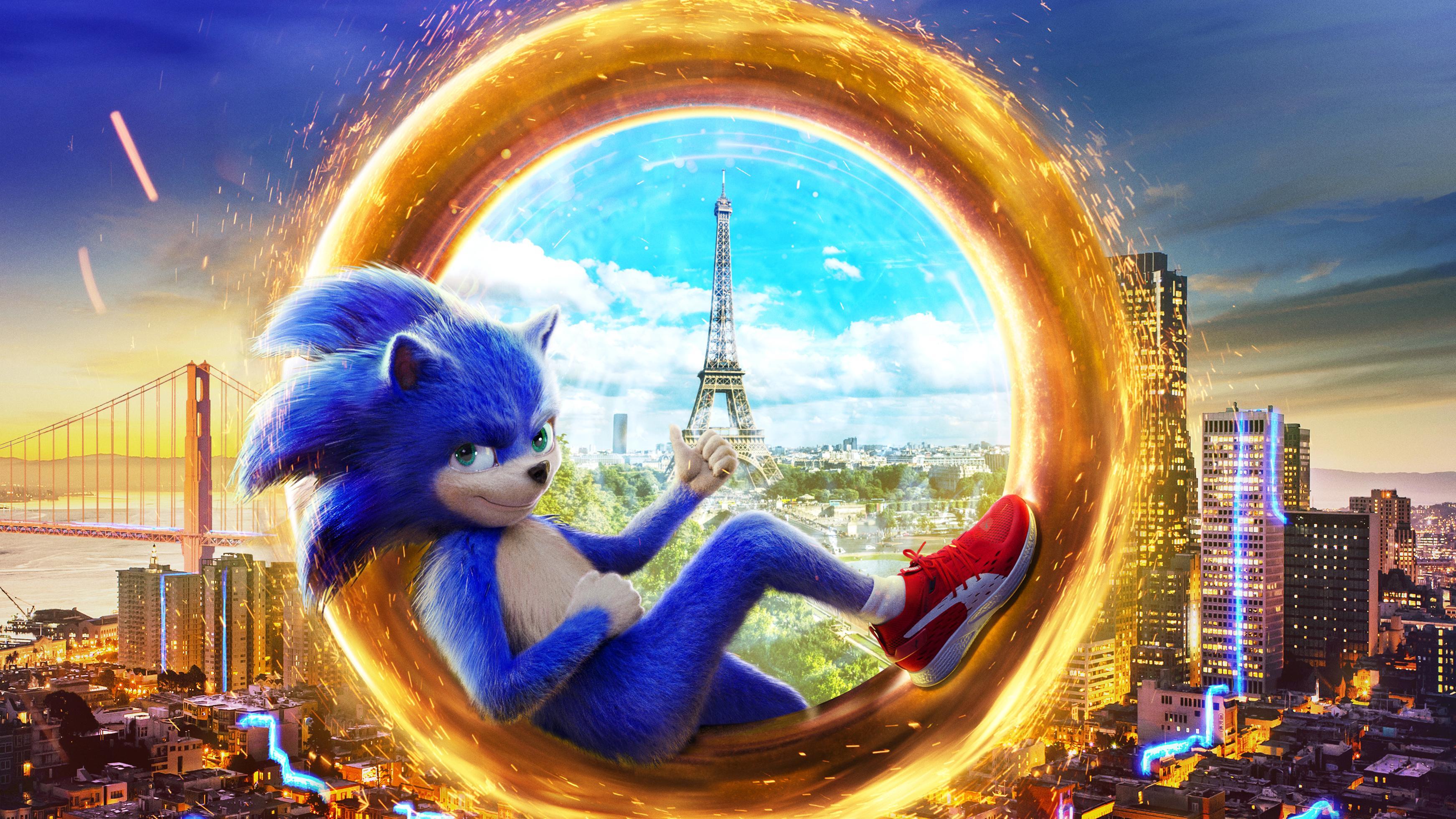 Sonic The Hedgehog 4k, HD Movies, 4k Wallpaper, Image