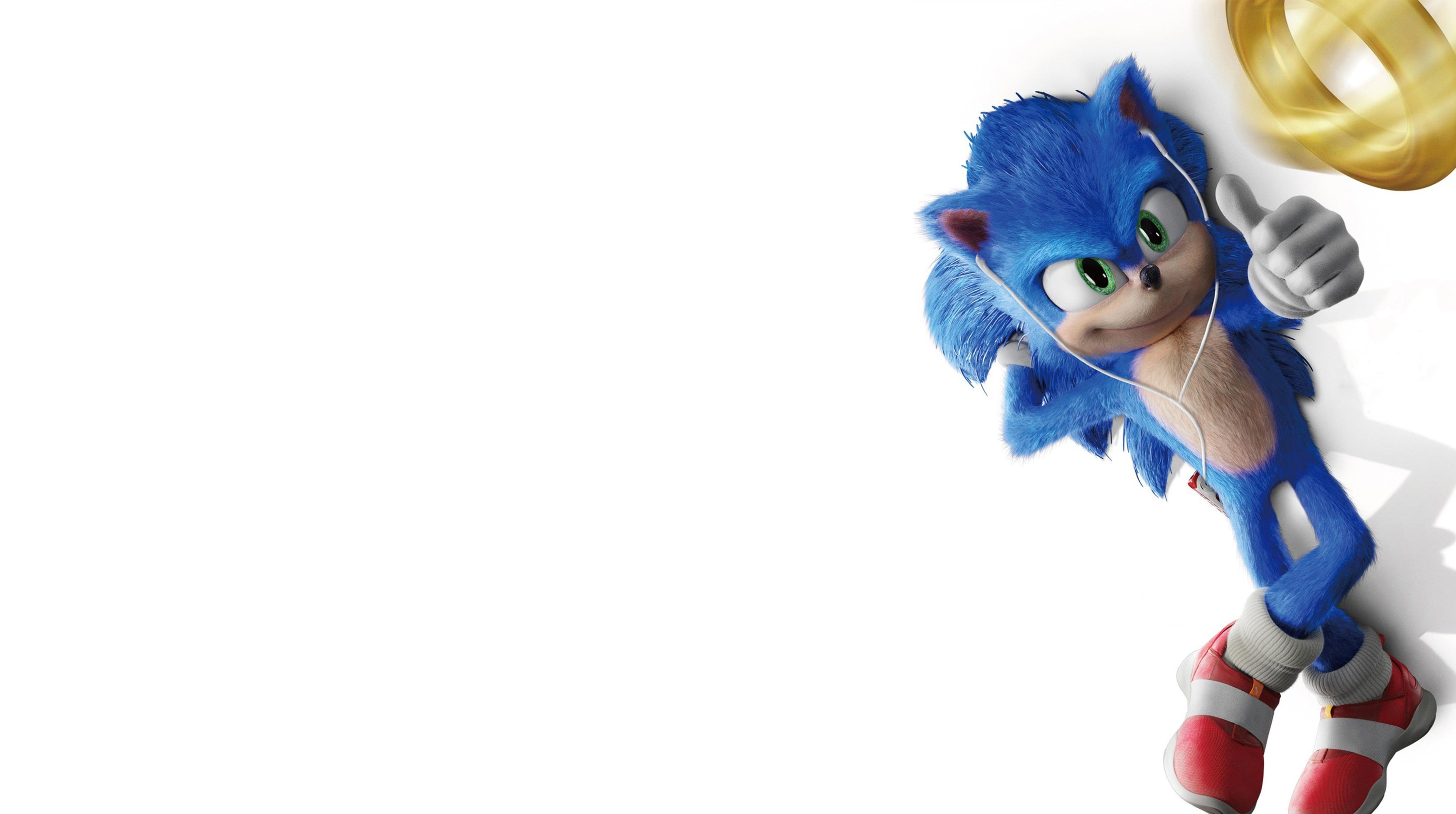 Poster Of Sonic the Hedgehog Movie iPad Air Wallpaper