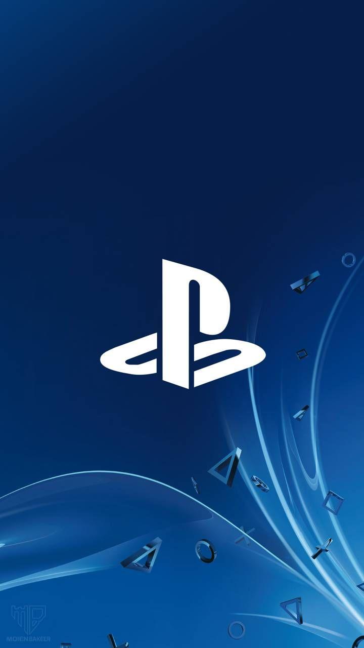Playstation logo. Playstation logo, Game wallpaper iphone