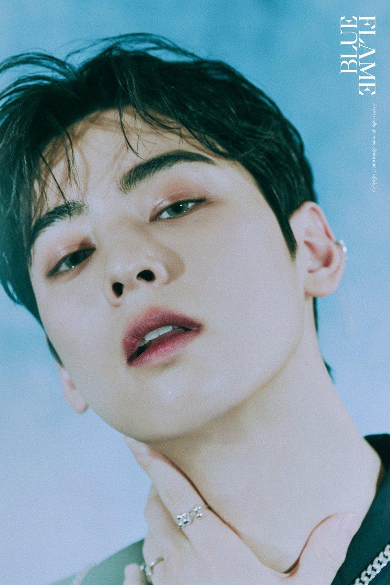 The Seoul Story there! ASTRO CHA EUNWOO and MOON BIN looking heartbreakingly handsome in individual concept photo for 6th Mini Album <BLUE FLAME>