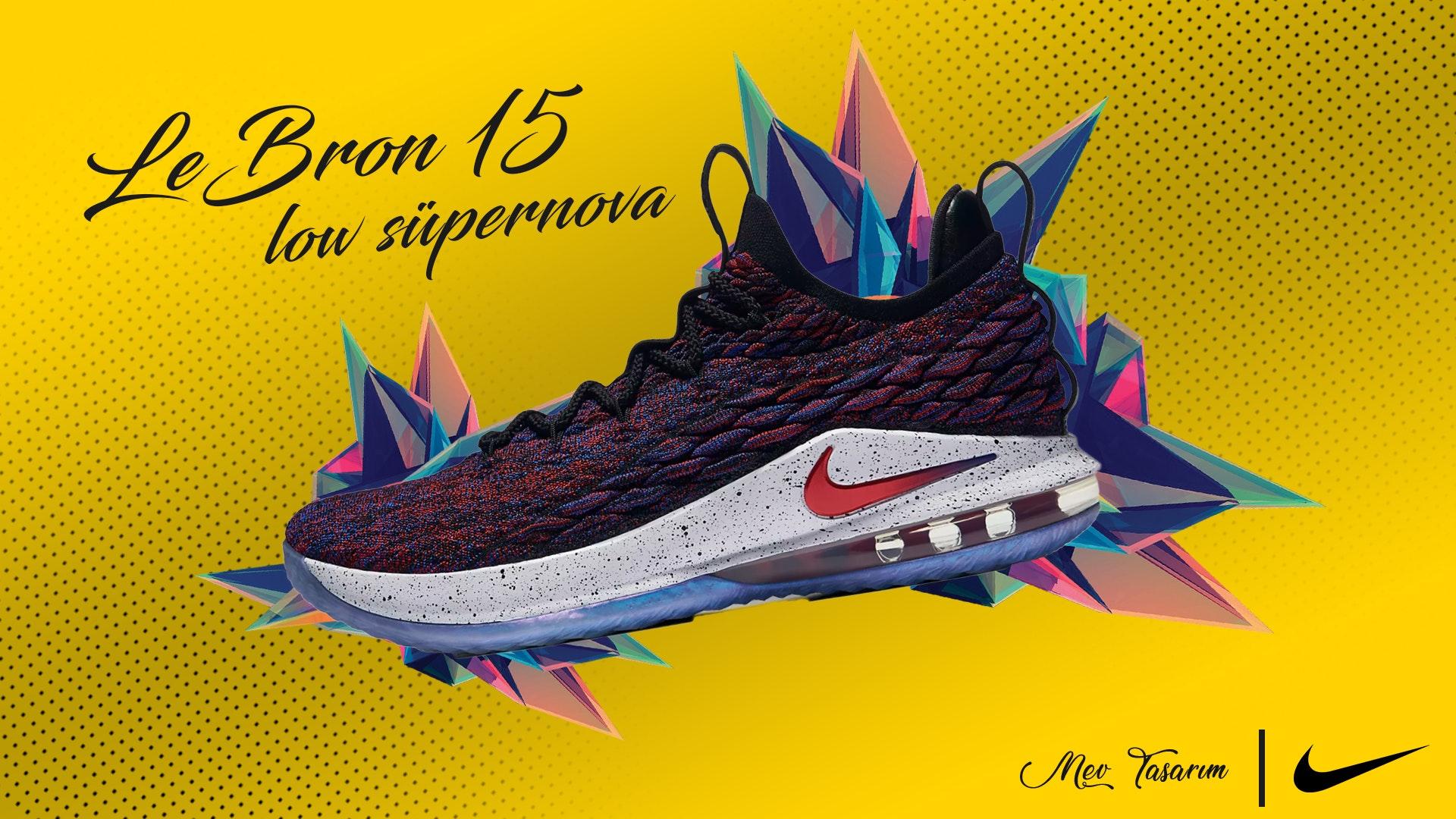 Lebron 15 low supernova on outlet feet