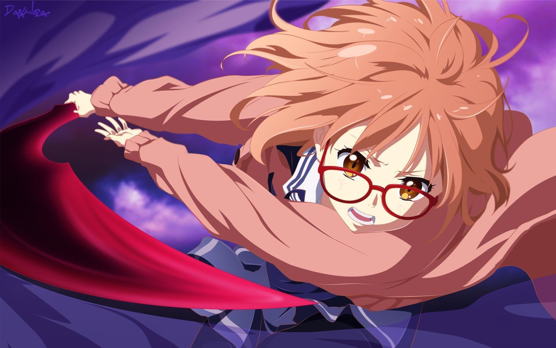 HD wallpaper: Anime, Beyond the Boundary, Kyoukai no Kanata, Minimalist,  Mirai Kuriyama