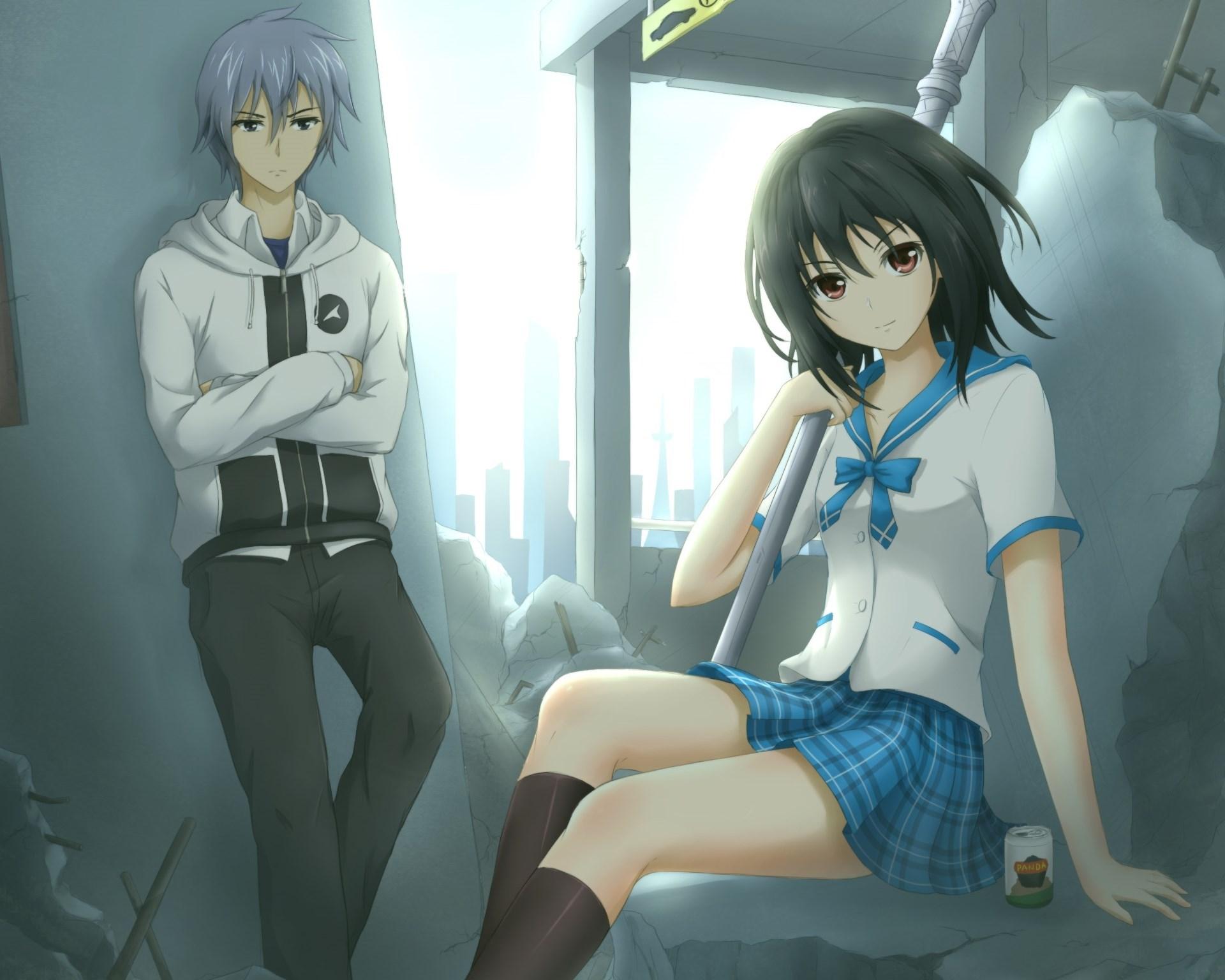 HD wallpaper strike the blood. Anime. Tokkoro