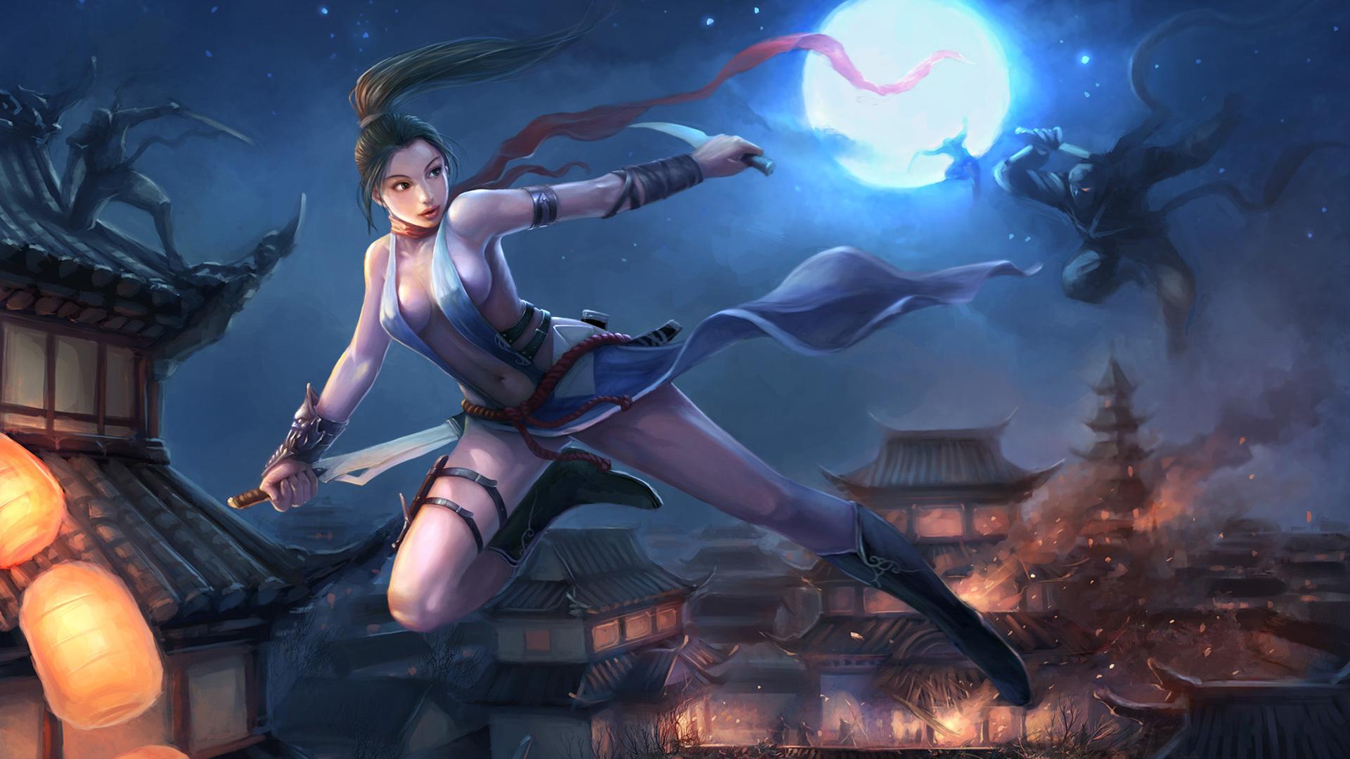 Female Ninja Wallpaper