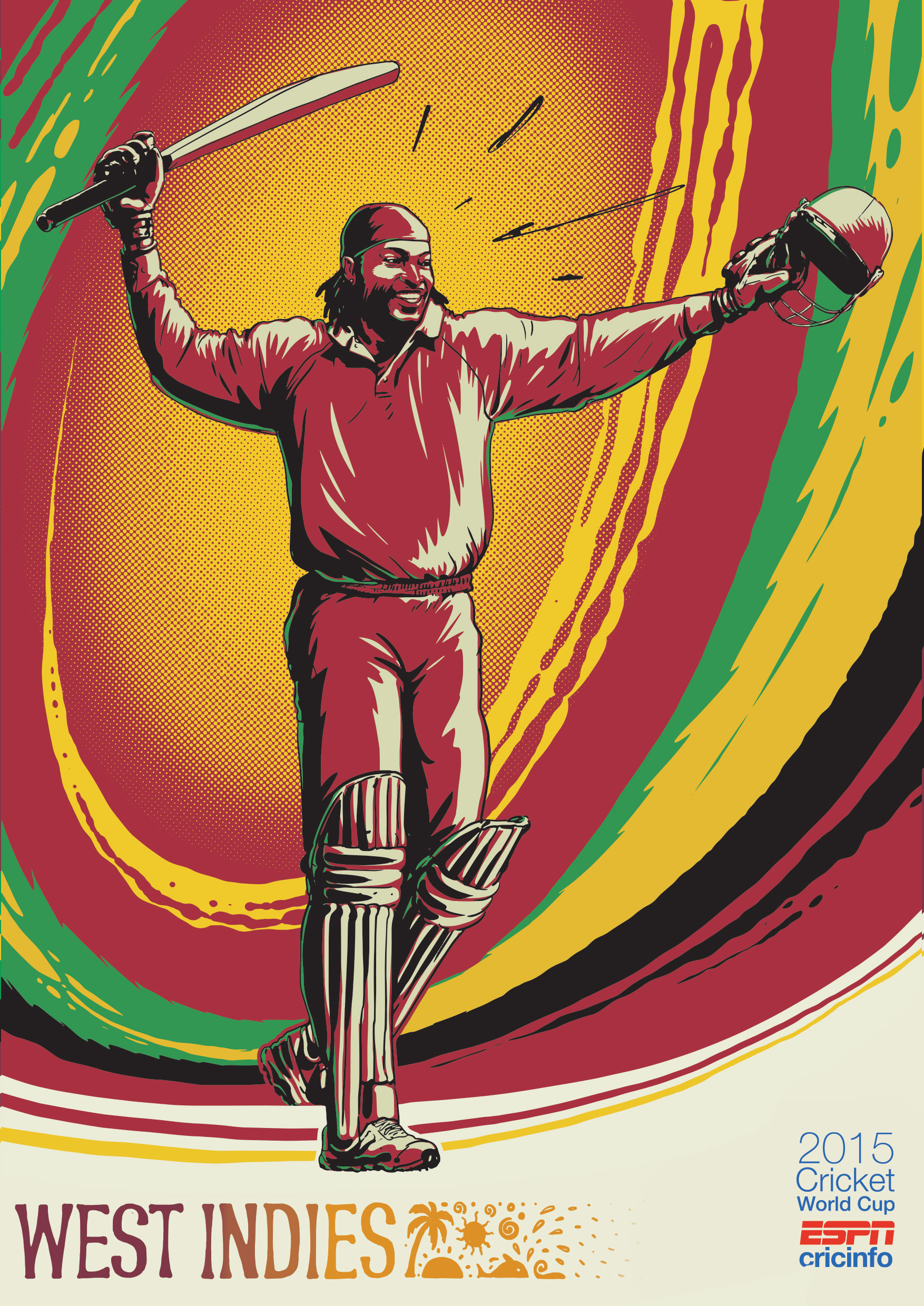 World Cup Indies Indies Cricket Poster